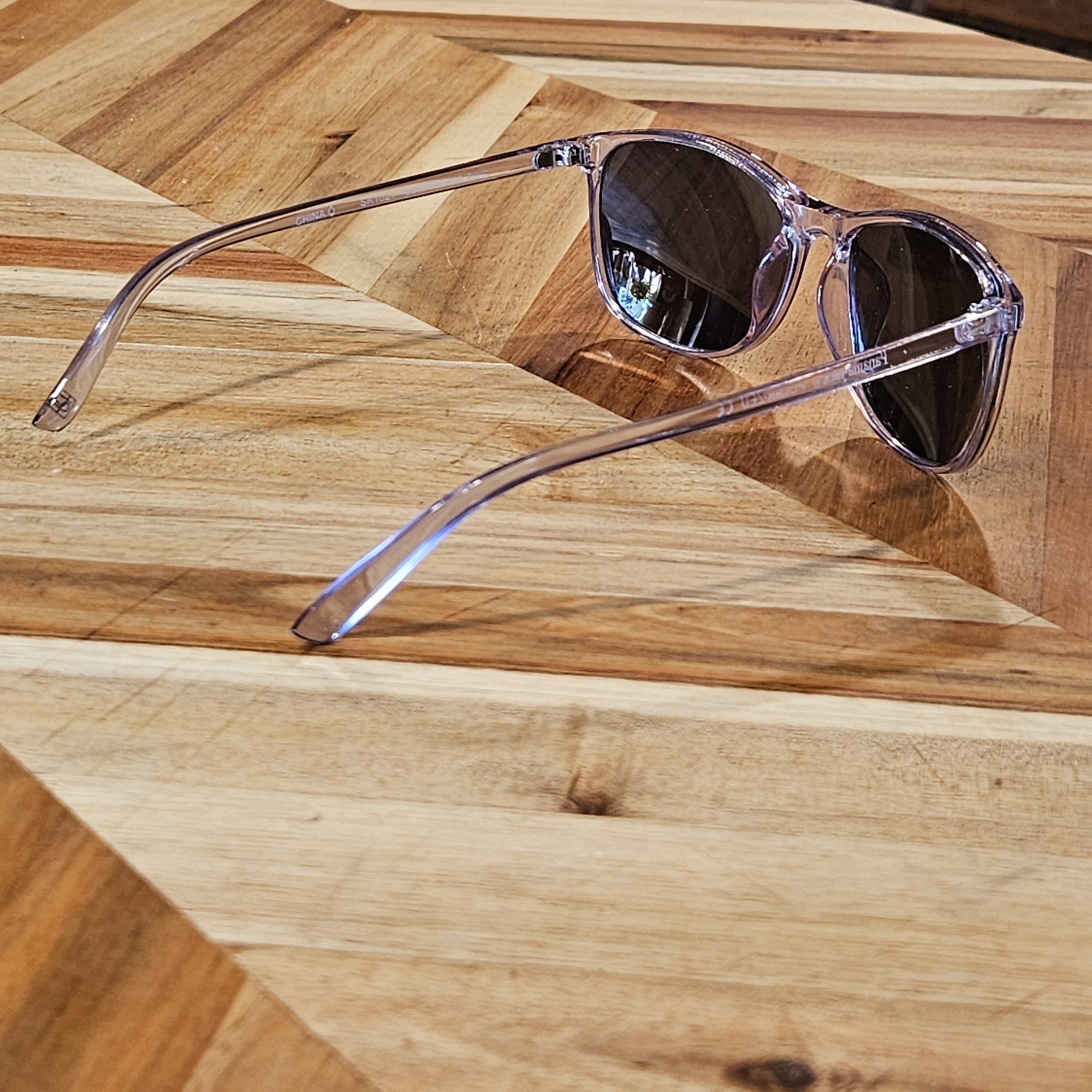 Panama Jack Polarized Translucent Purple Sunglasses