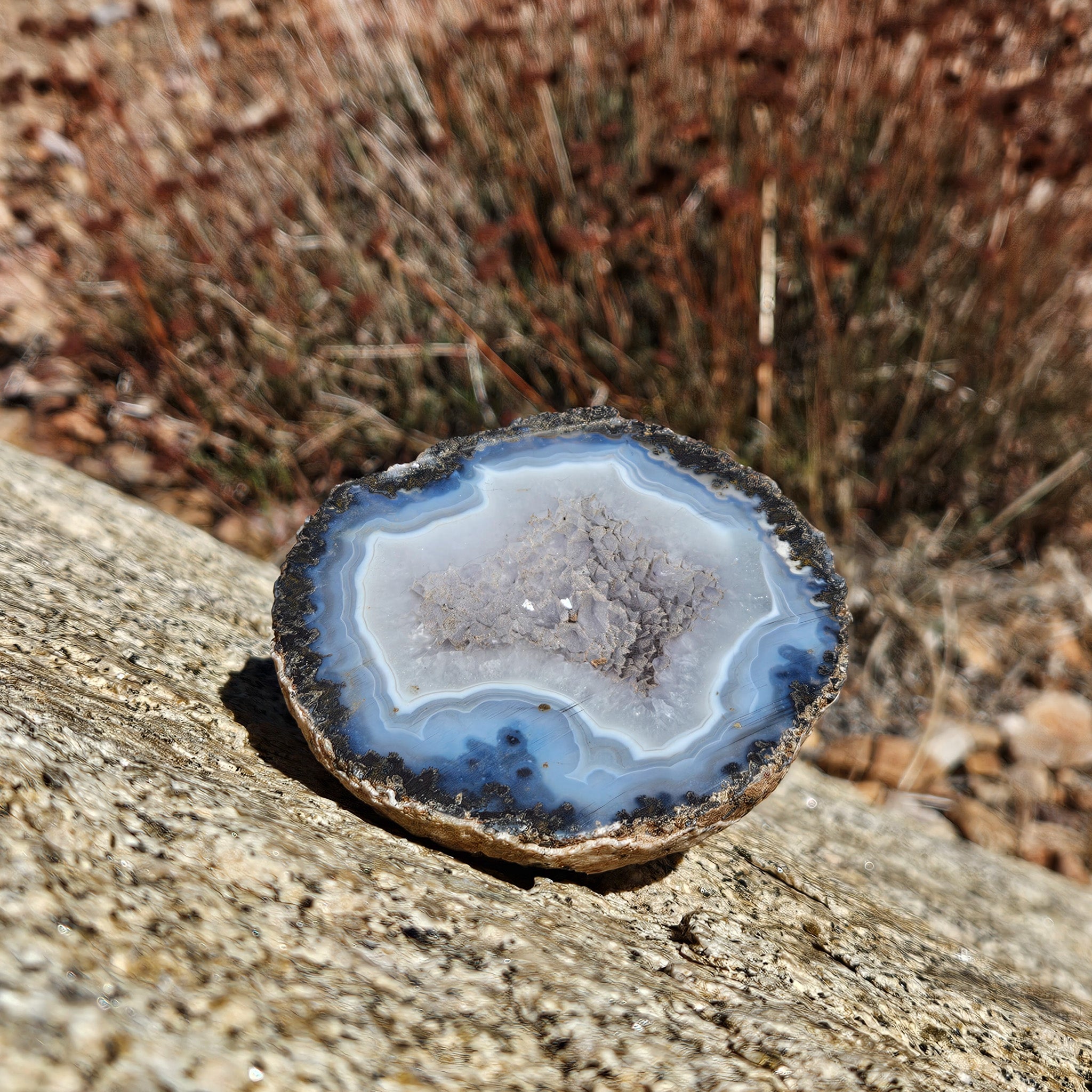 Beautiful Natural Agate Geode