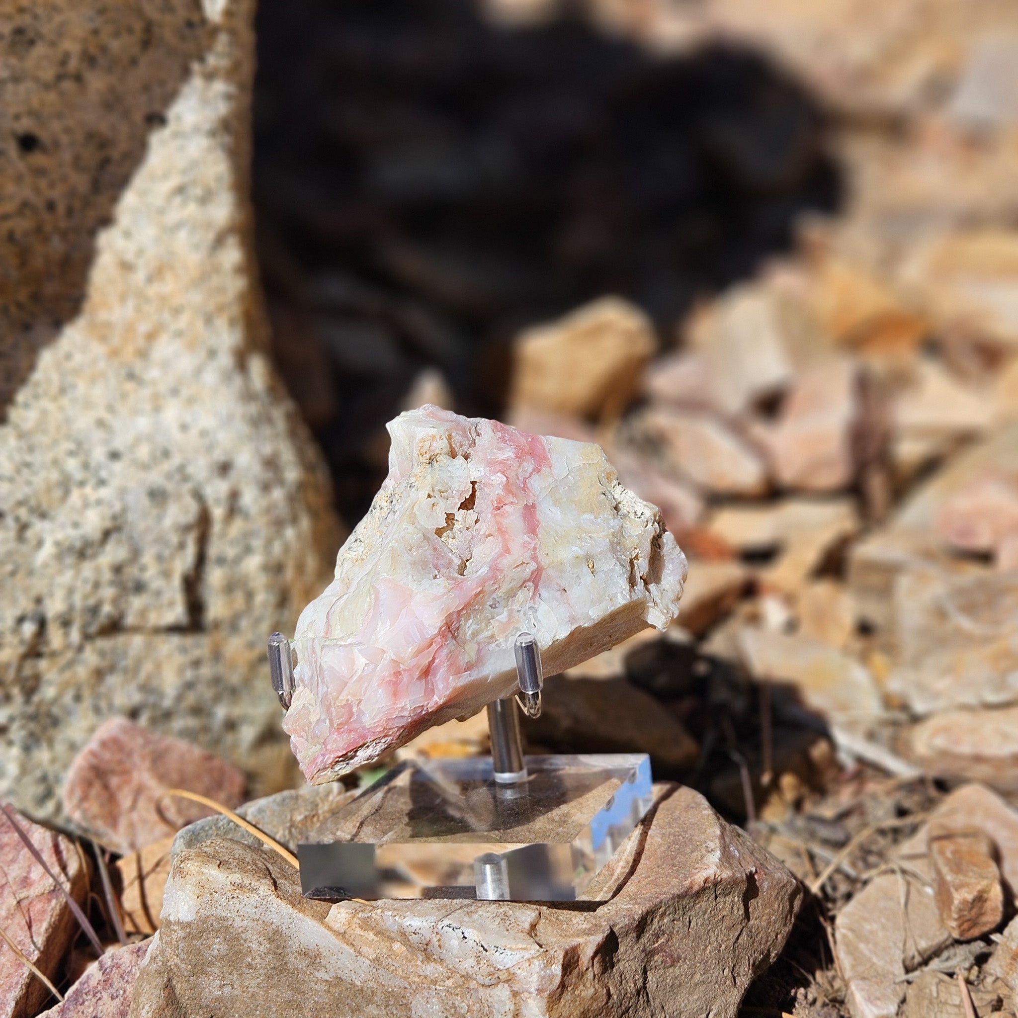 Natural Raw Pink Opal