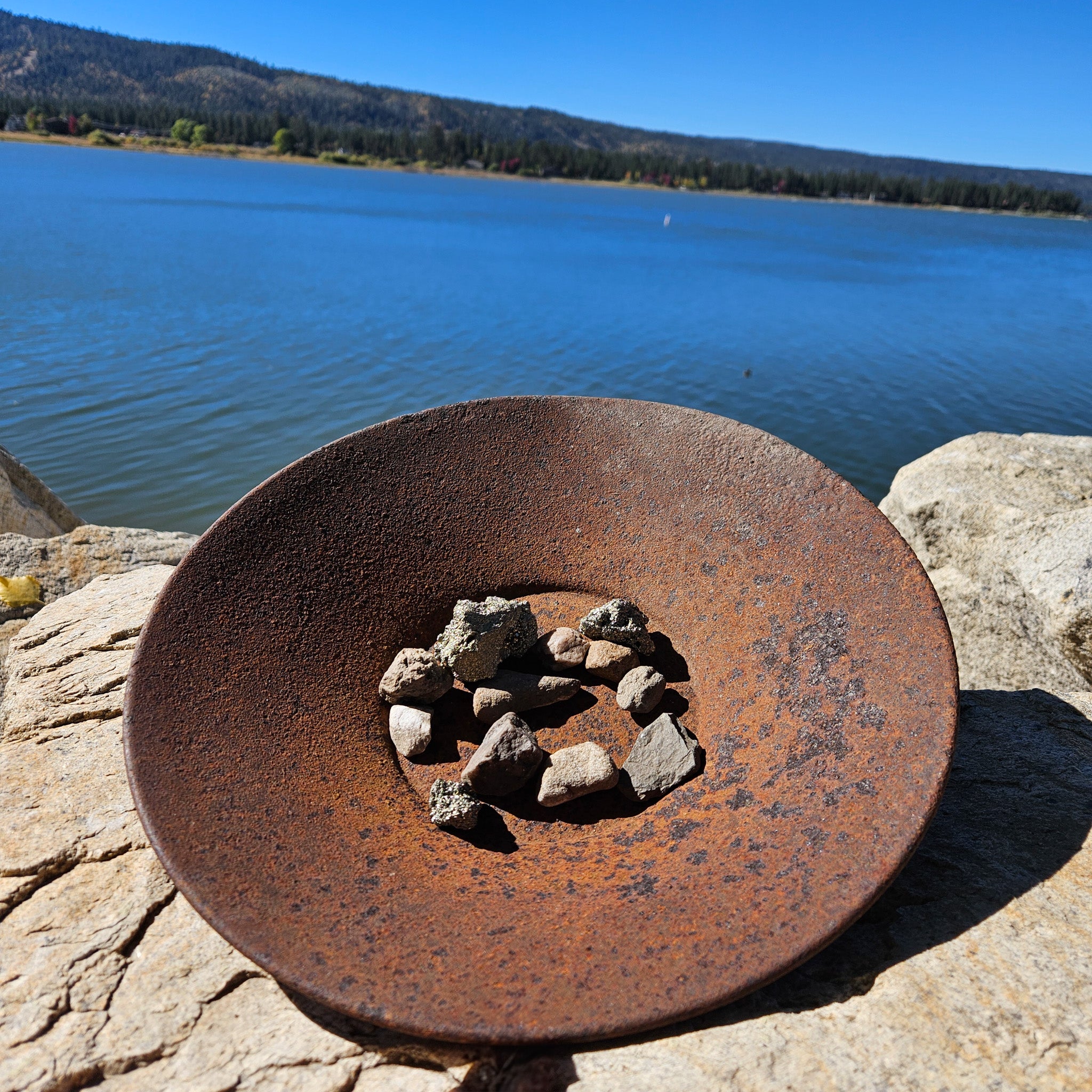 Vintage Metal Gold Mining Pan