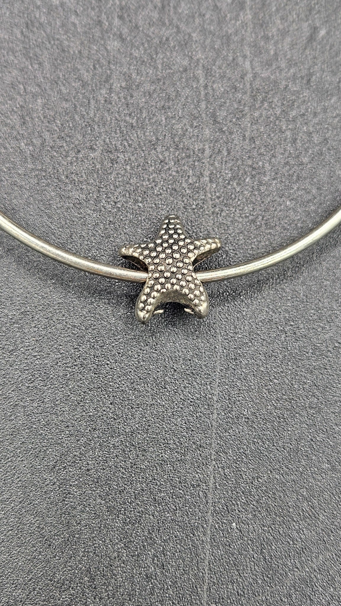 Pandora Charm Bracelet Featuring Starfish Charm & Glass Beads