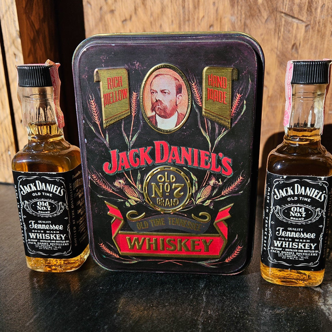 Vintage Jack Daniel's Old No.7 Tennessee Whiskey Tin