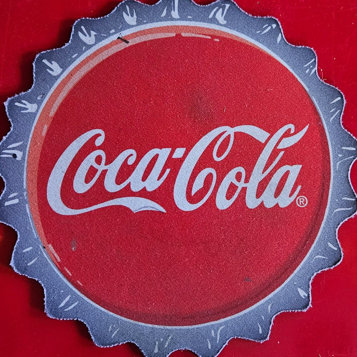Vintage Coca Cola Bottle Cap Mouse Pad