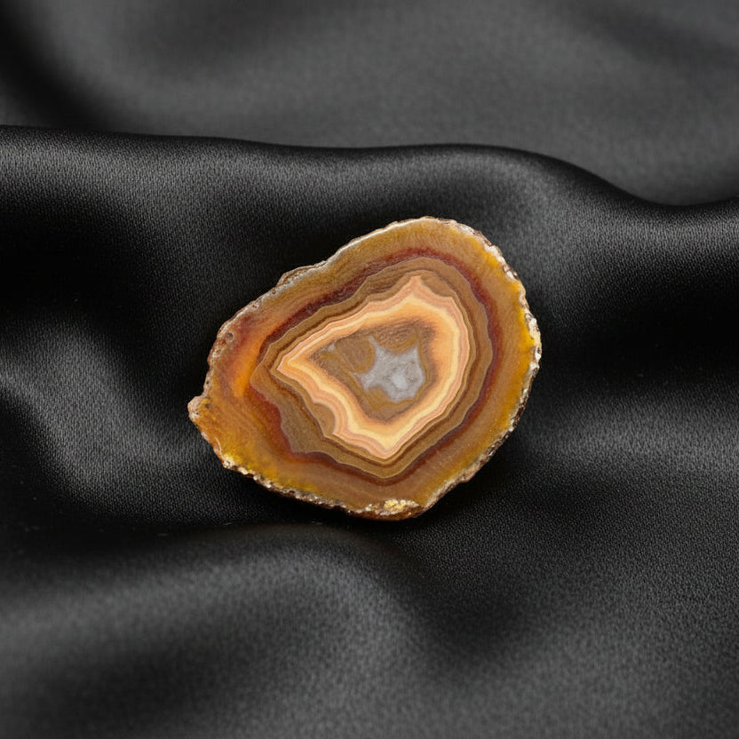 Natural Brown Agate Healing Stone