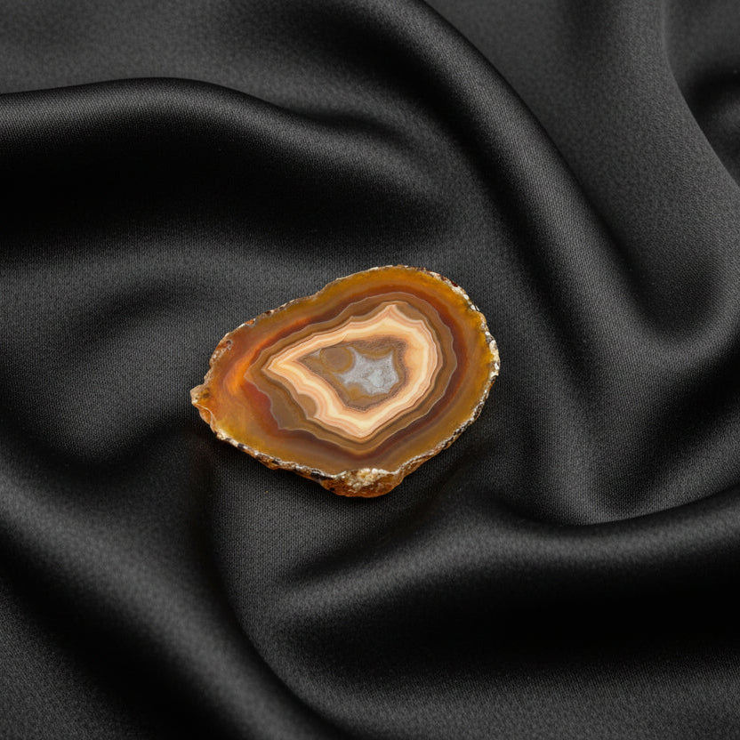 Natural Brown Agate Healing Stone