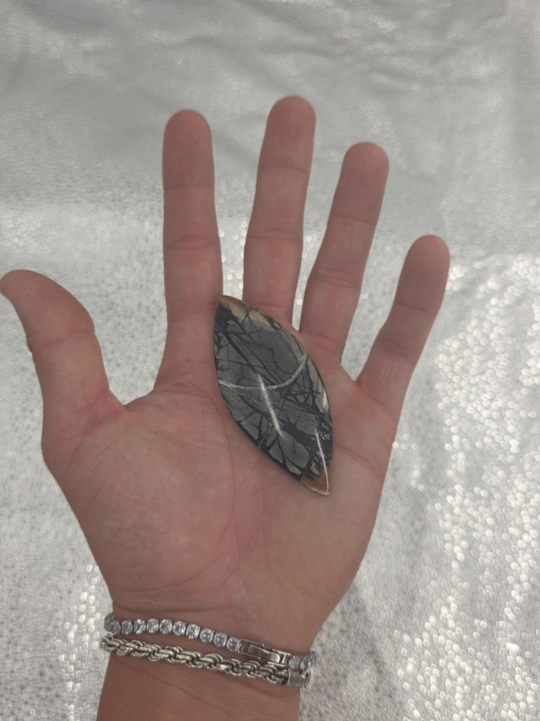 Almond Shape Picasso Jasper - 3.2 in, Utah