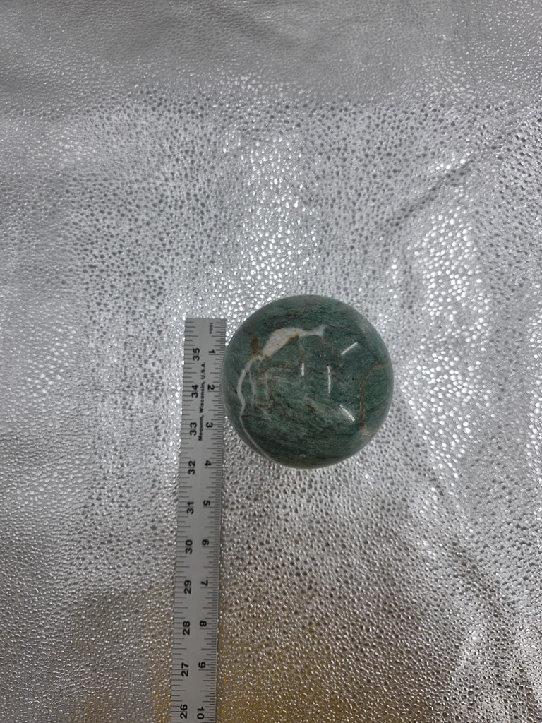 Green Amazonite Sphere - 2 lb