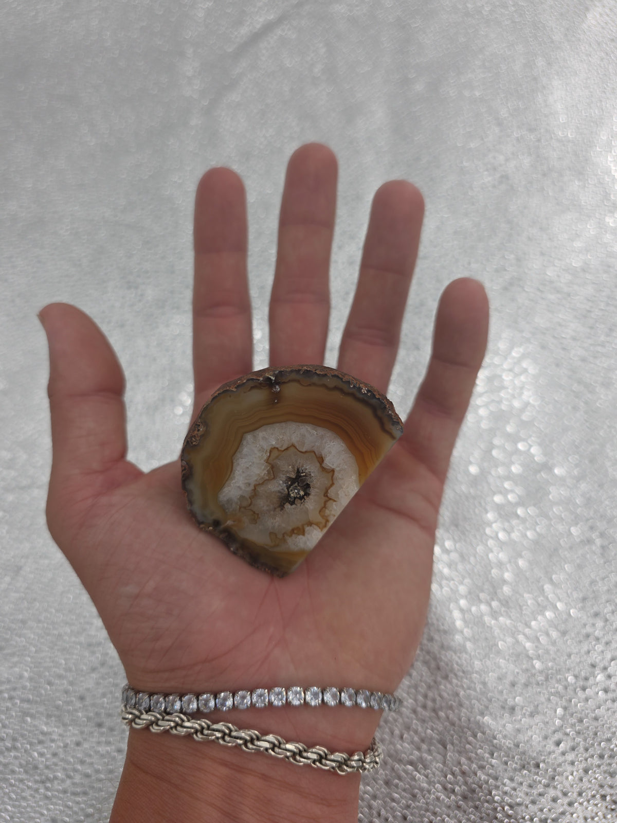 Amazing Polished Agate Stone Paperweight