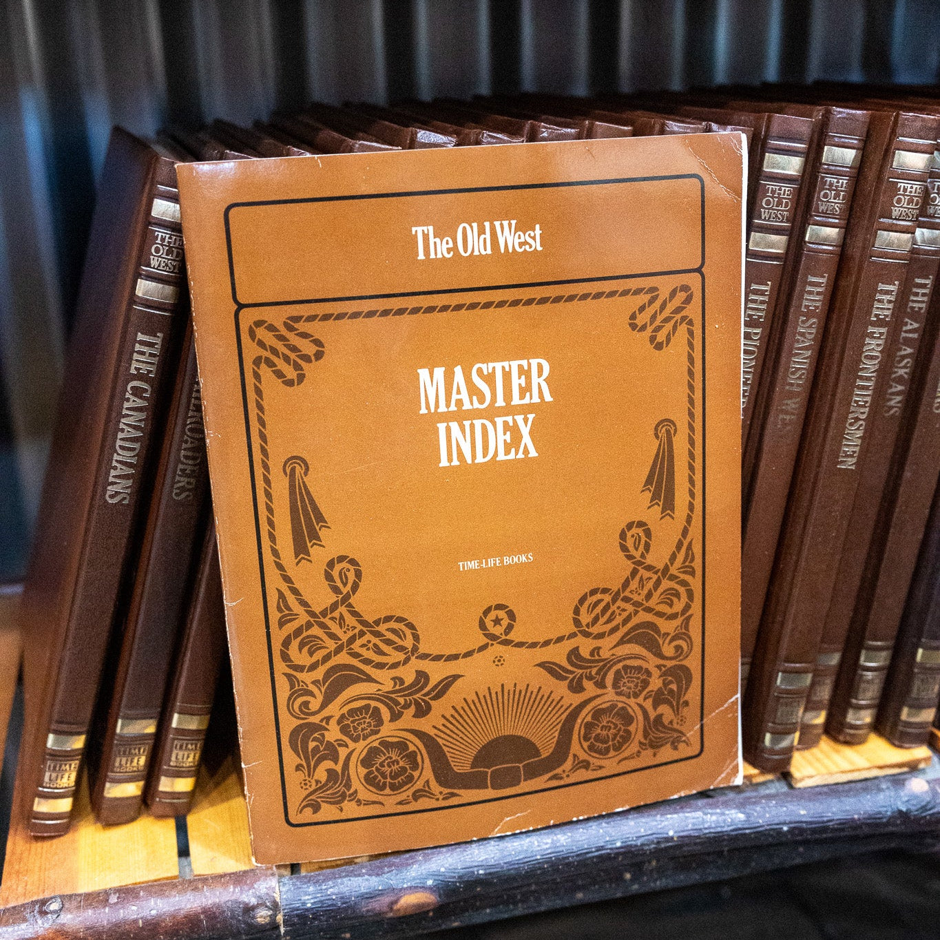 Vintage Complete Set of 26 Time Life Old West History Books Leatherette Covers and Master Index