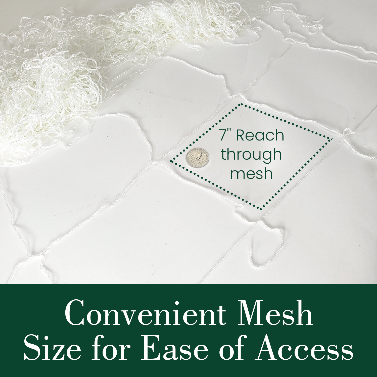 Dalen Trellis Netting Heavy-Duty Nylon Mesh