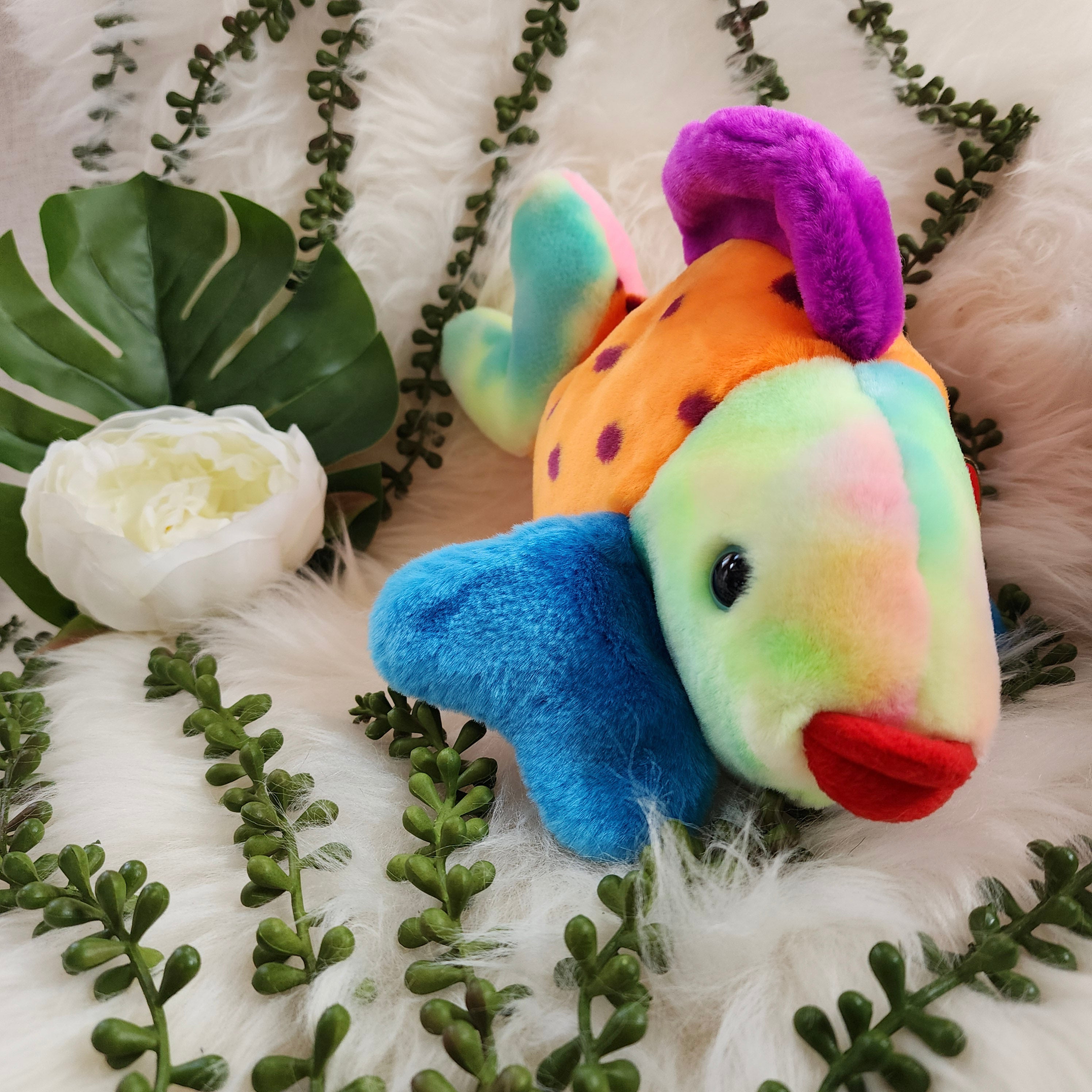 Ty Beanie Babies "Lips the Fish"
