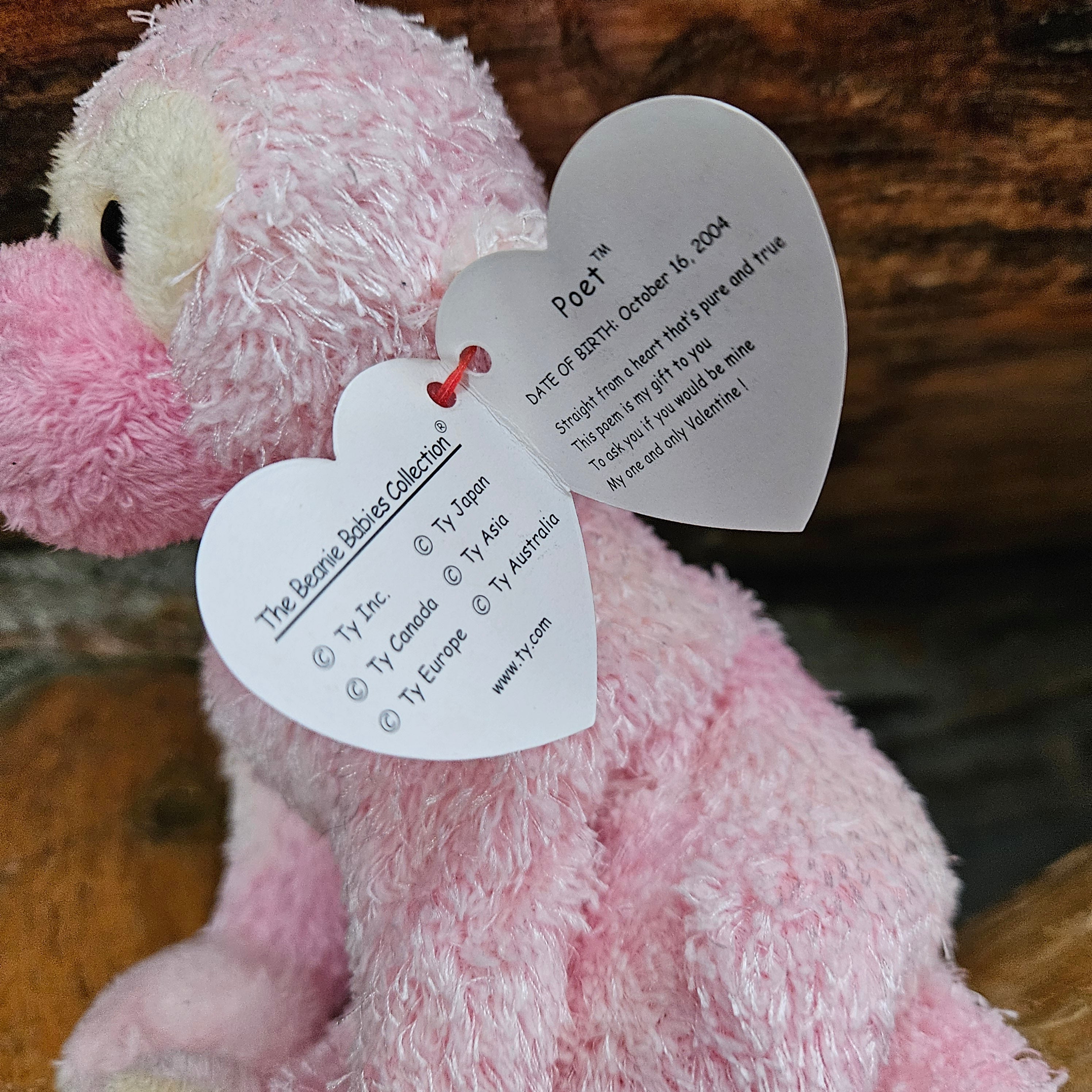 Ty Beanie Babies "Poet the Monkey"