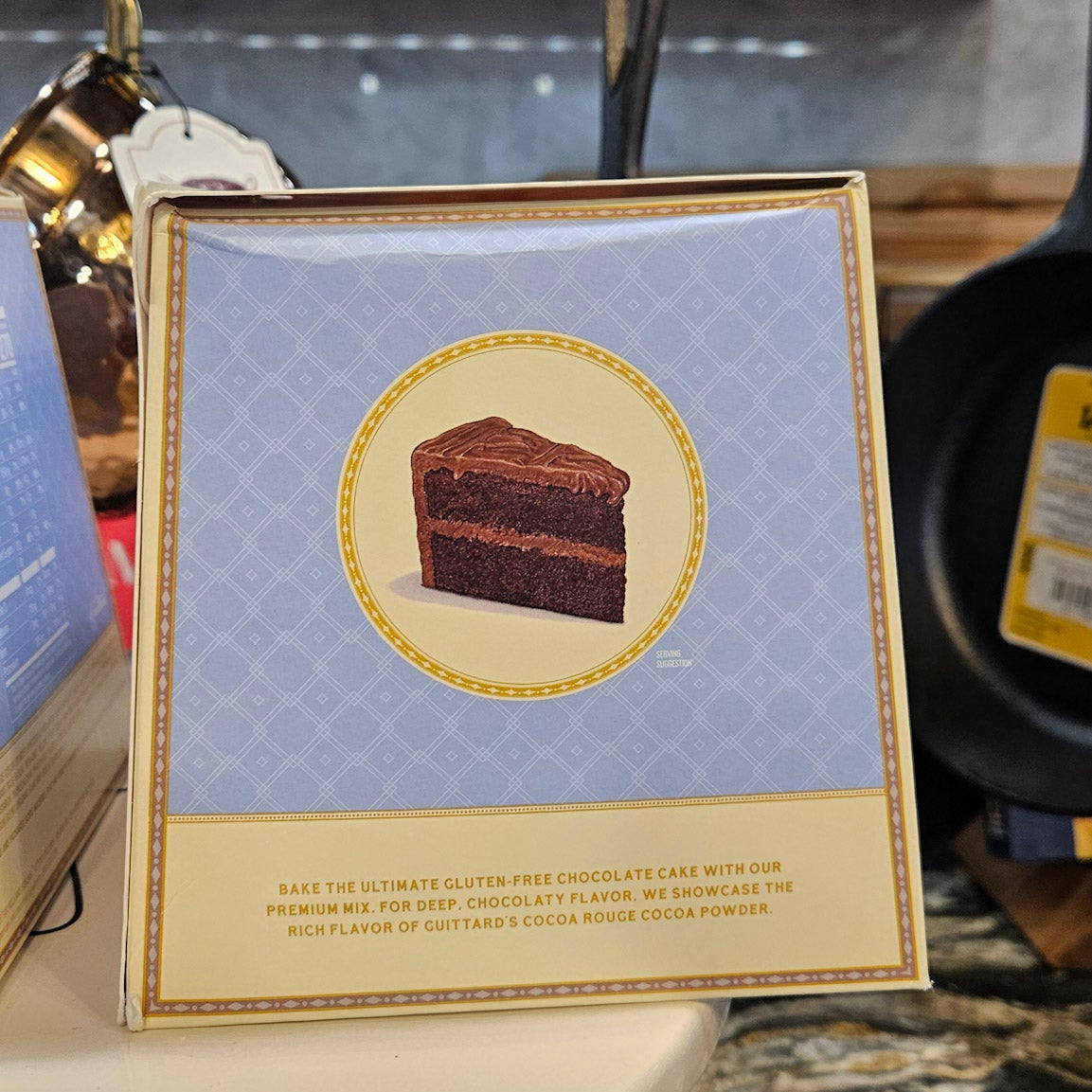 William Sonoma Gluten Free Rich Dark Chocolate Cake MIx