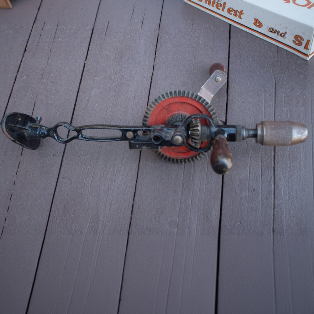 Vintage Craftsman Large Hand Press Drill
