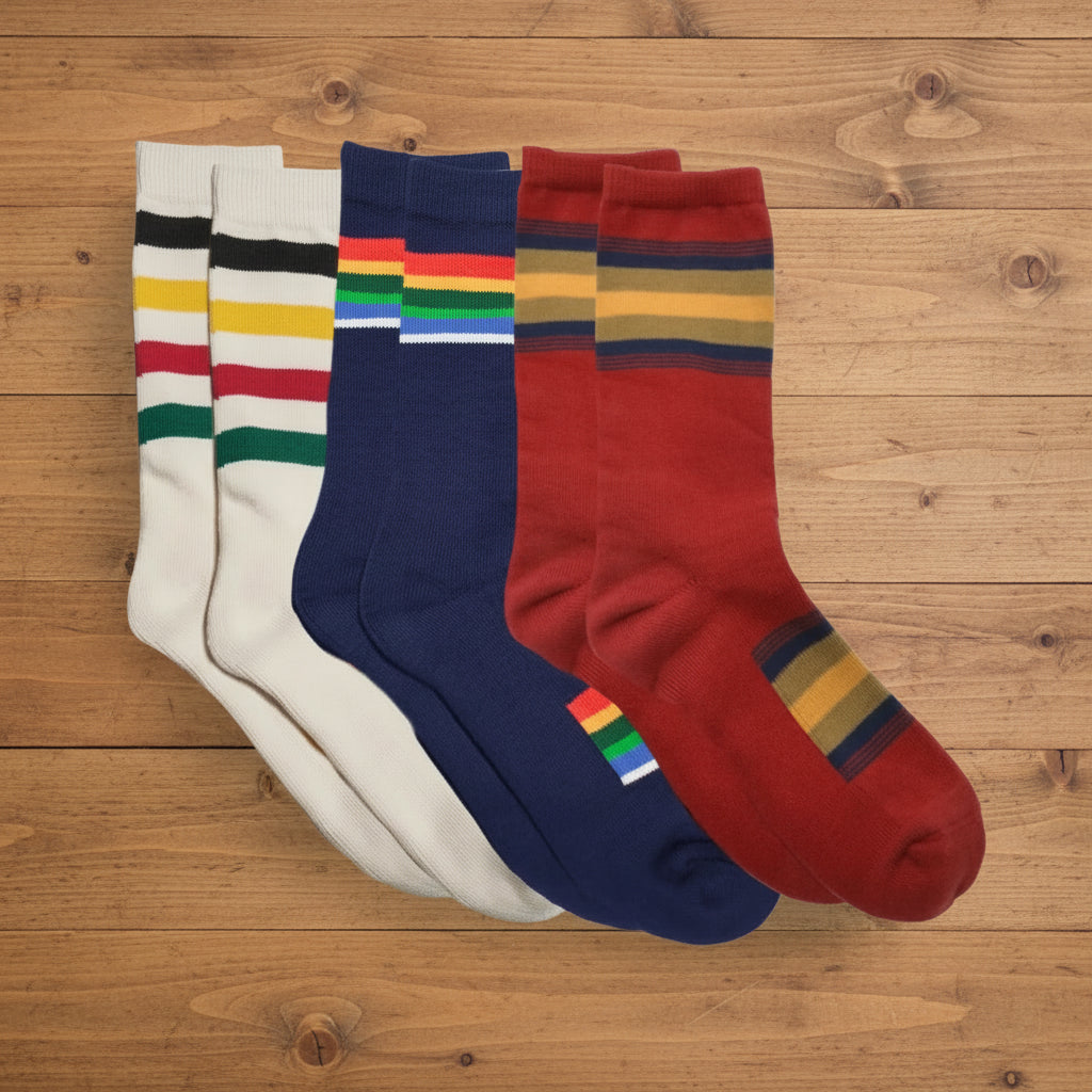 Pendleton National Park Collection 3 pairs of multi-colored socks
