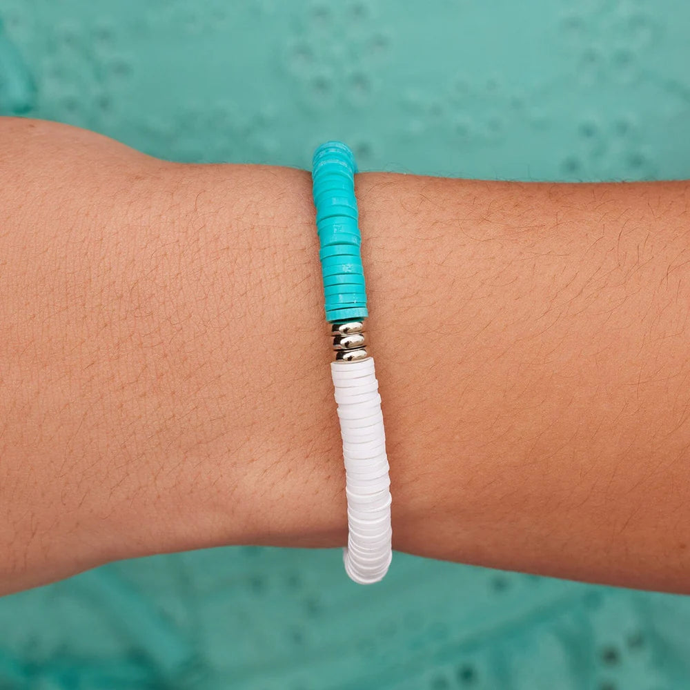 Pura Vida Darling Stretch Bracelet Silver