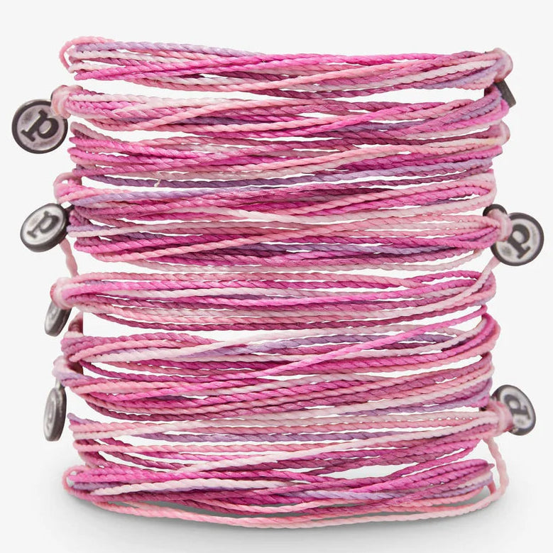 Pura Vida Stop and Smell the Roses Friendship Jute Cord Bracelet 10 pack
