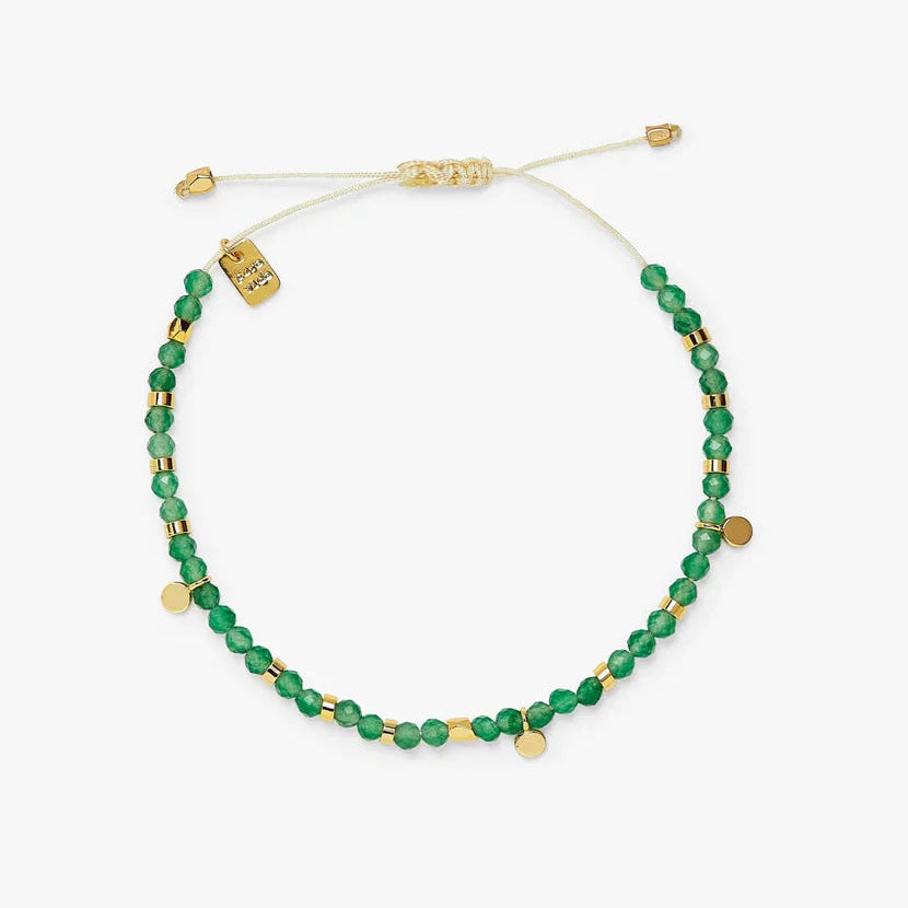 Pura Vida Jade Beaded String Bracelet