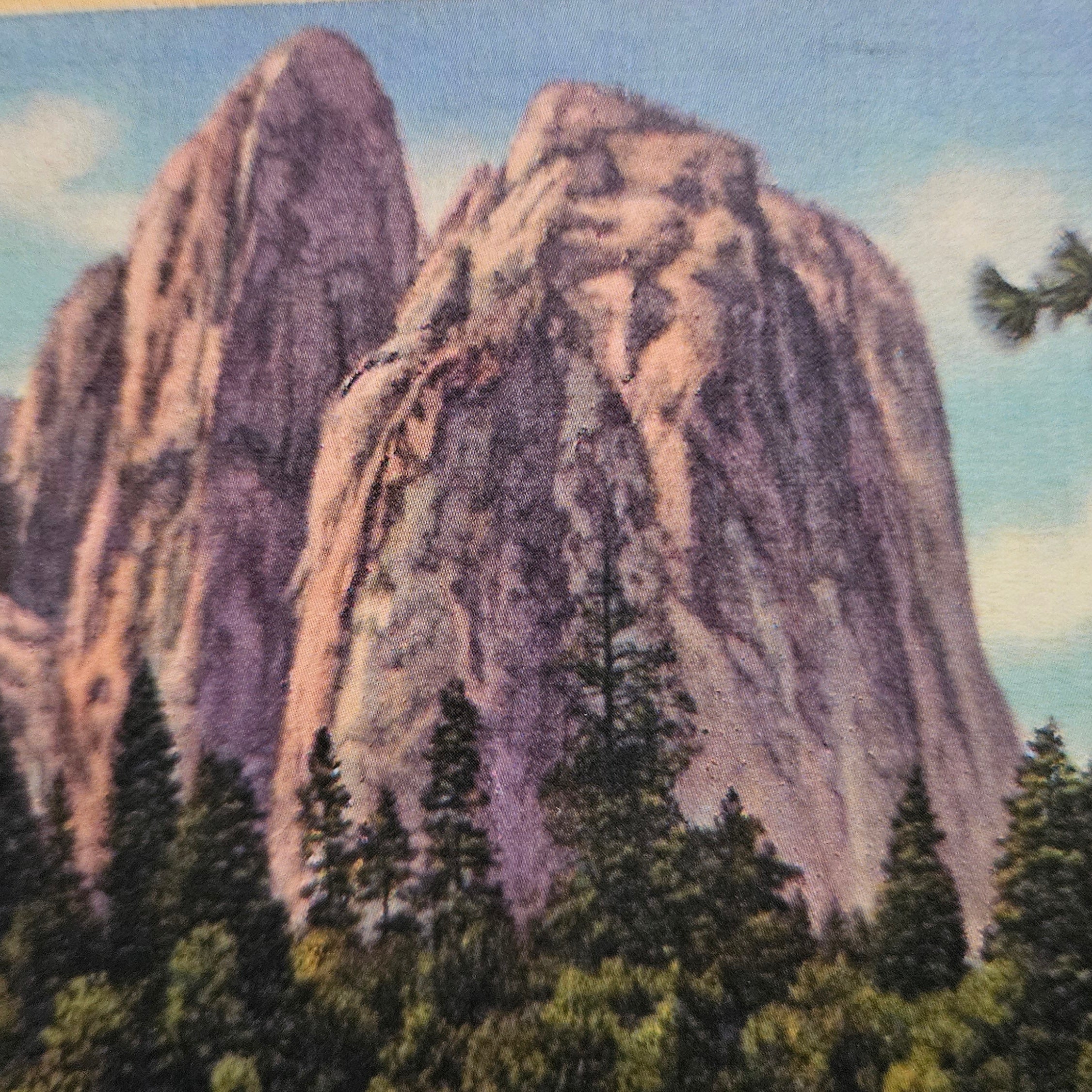 Beautifully Hand Crafted Custom Created Greeting Card Series by Diane Stegman "Yosemite National Park, California"