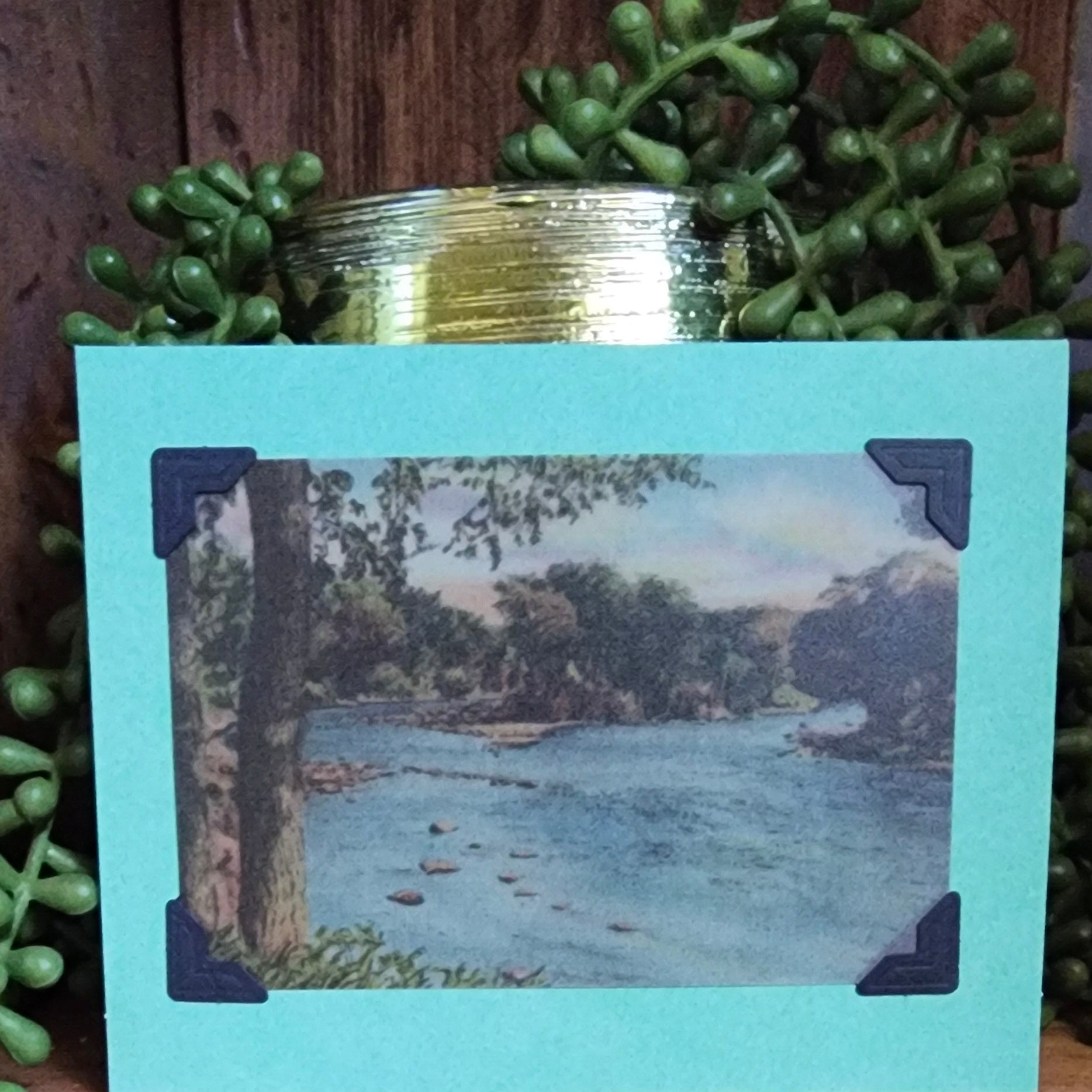 Beautifully Hand Crafted Custom Created Greeting Card Series by Diane Stegman "Scenic Greetings"