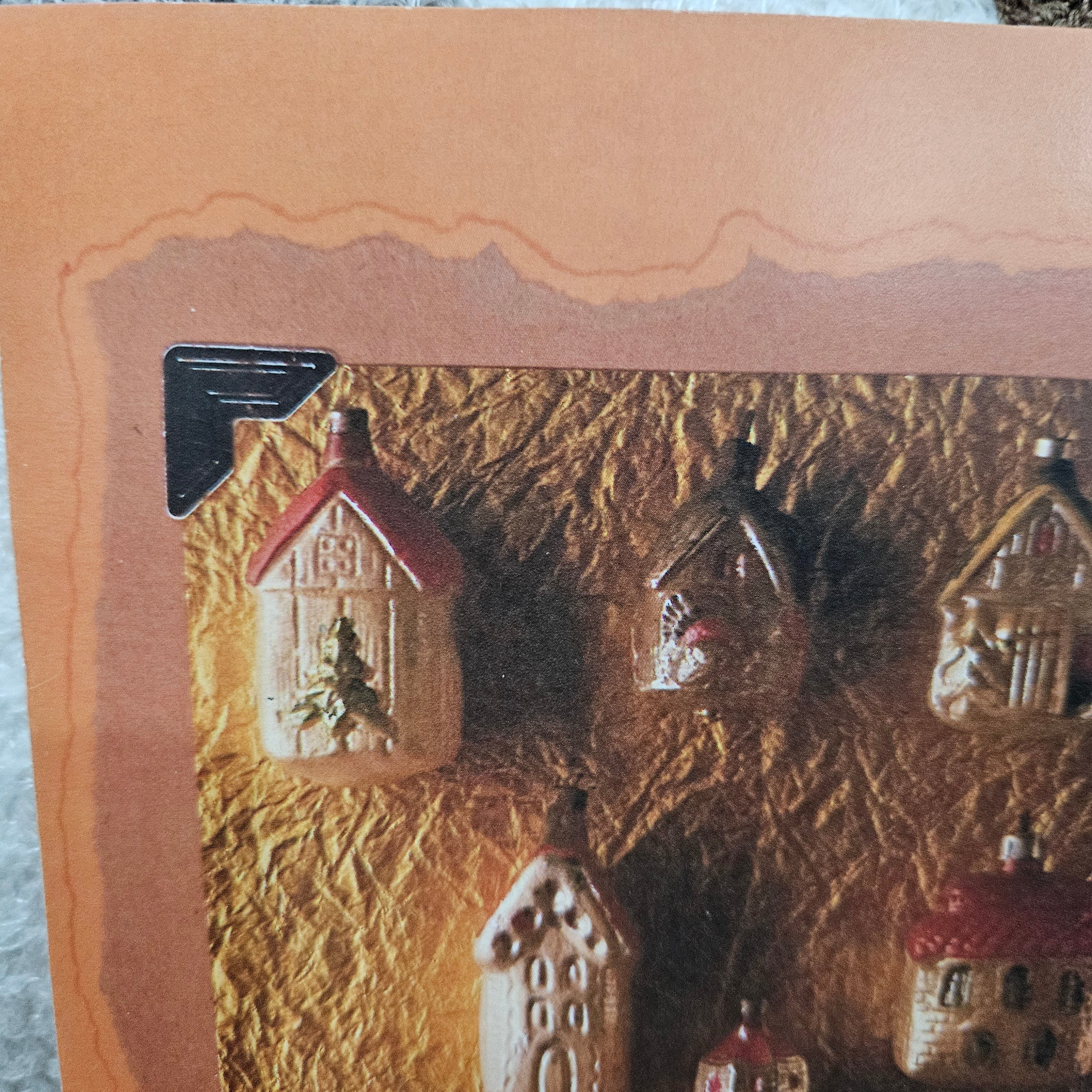 Beautifully Hand Crafted Custom Created Greeting Card Series by Diane Stegman "Christmas Houses"