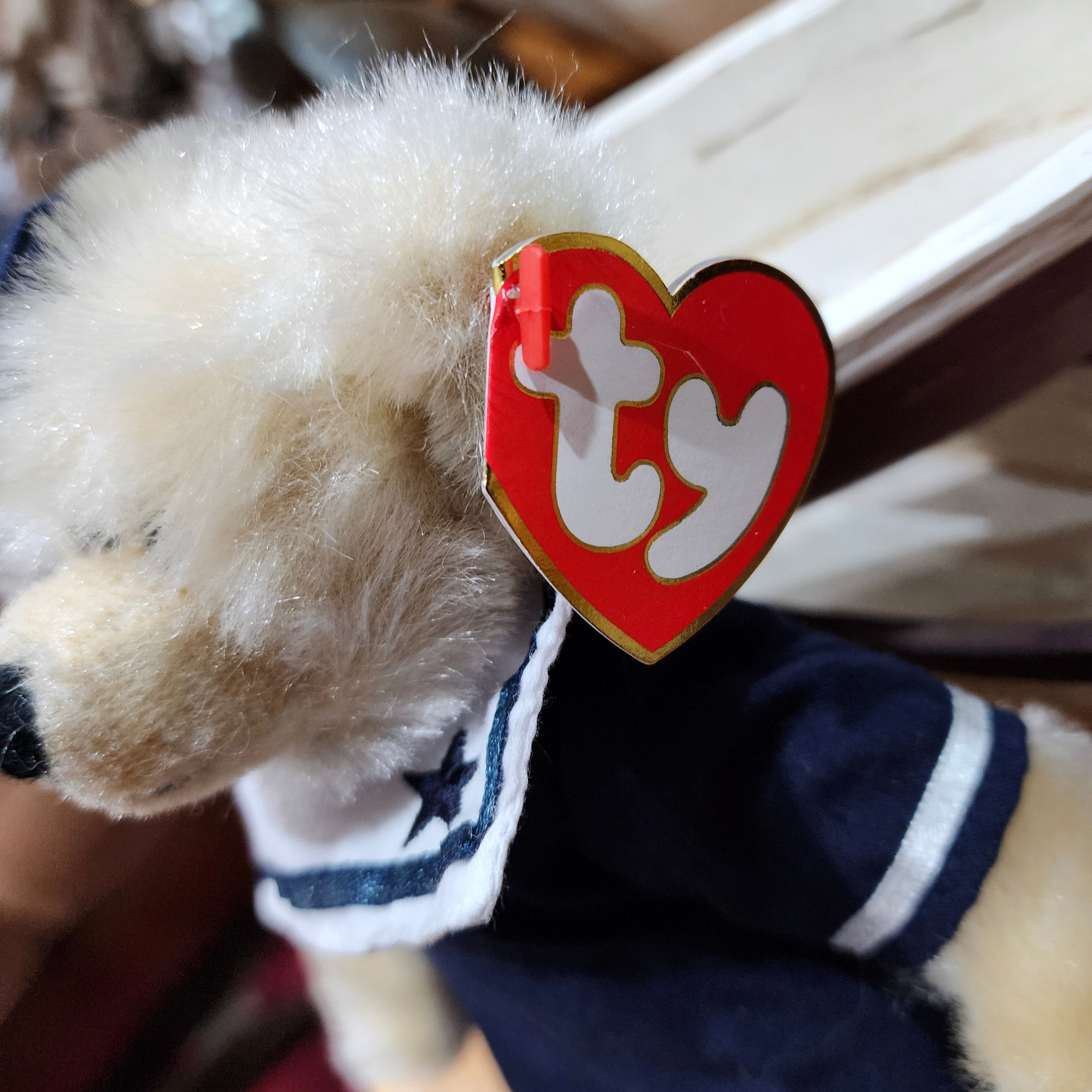 Ty Beanie Babies "Breezy the Bear"