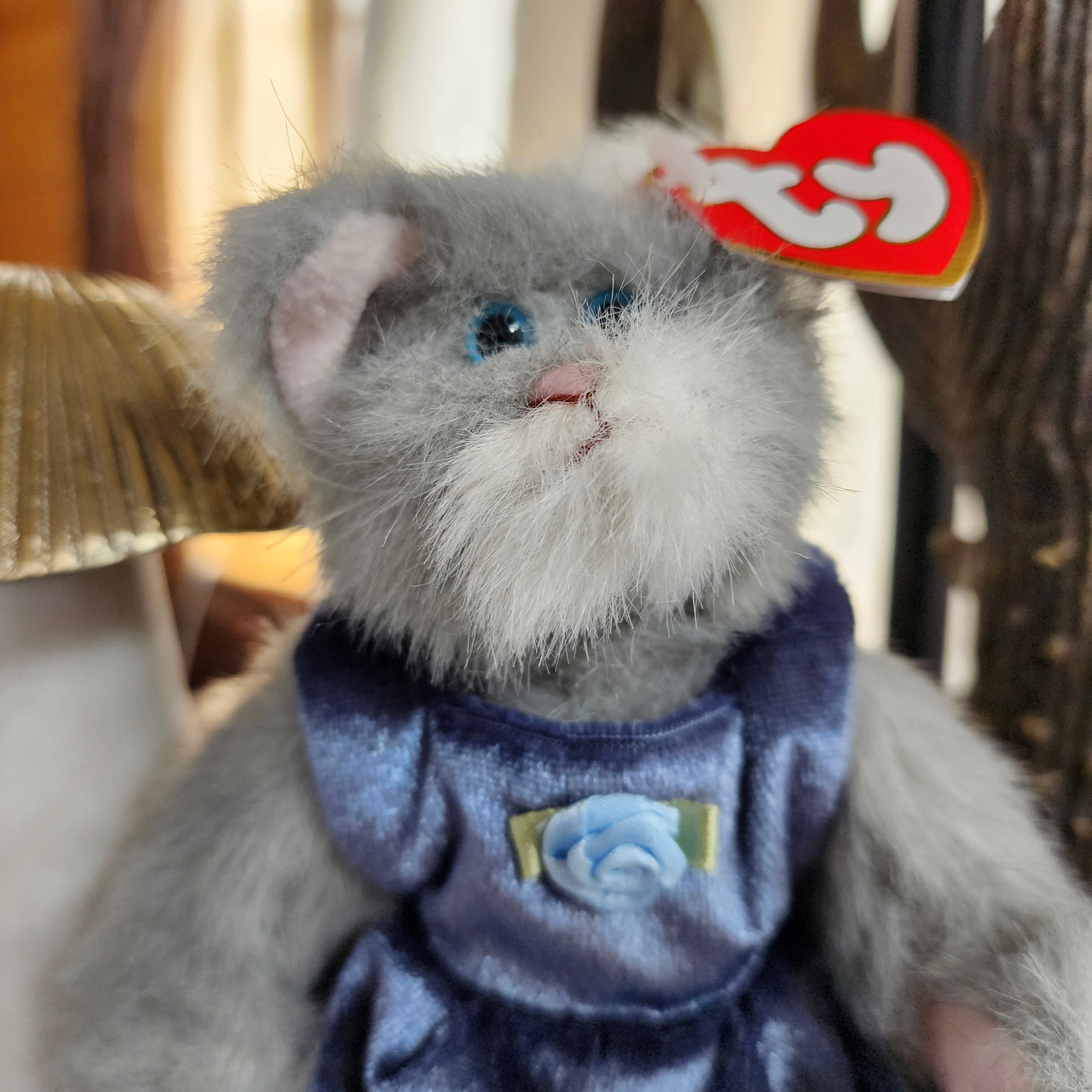 Ty Beanie Babies "Whiskers the Cat"
