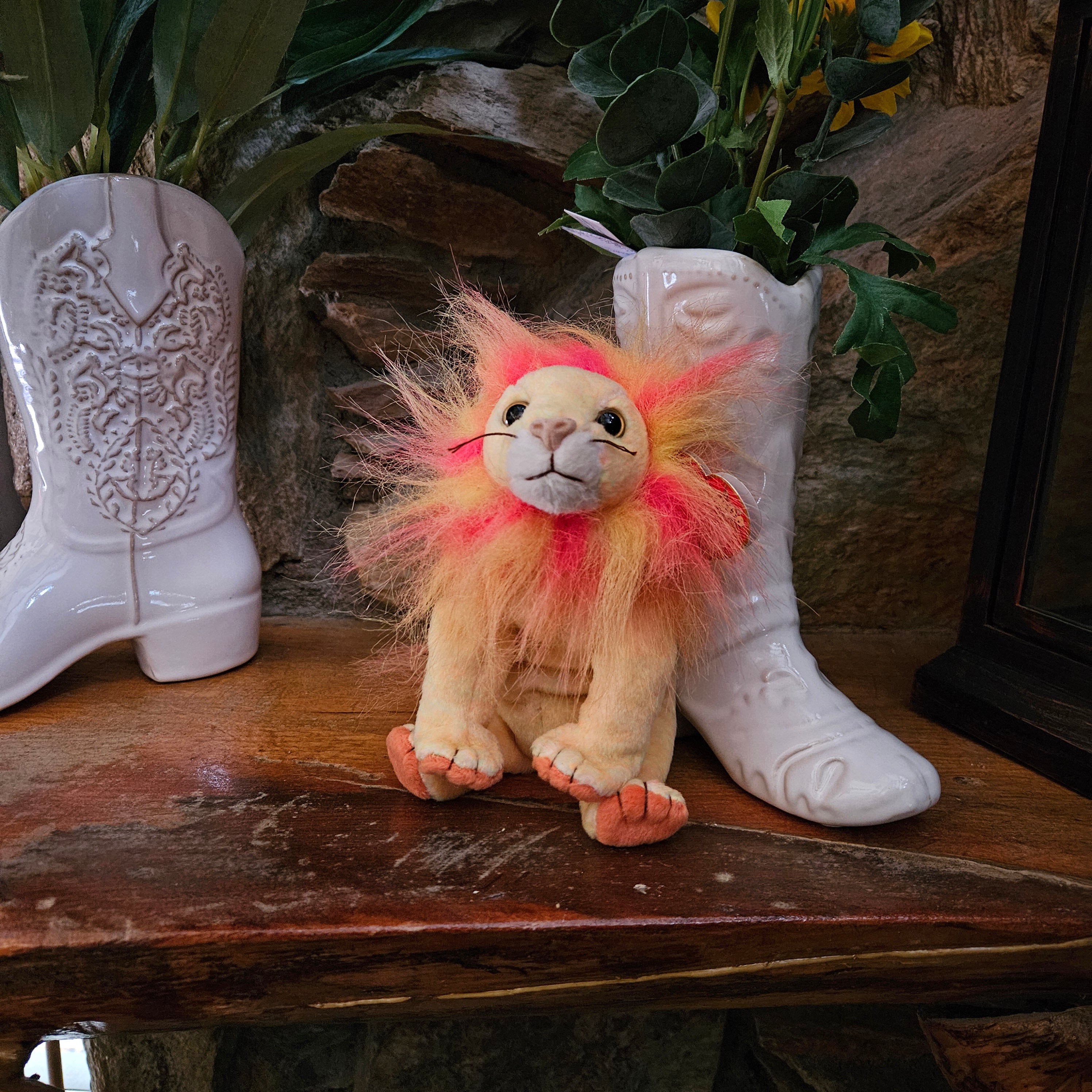Ty Beanie Babies "Bushy the Lion"