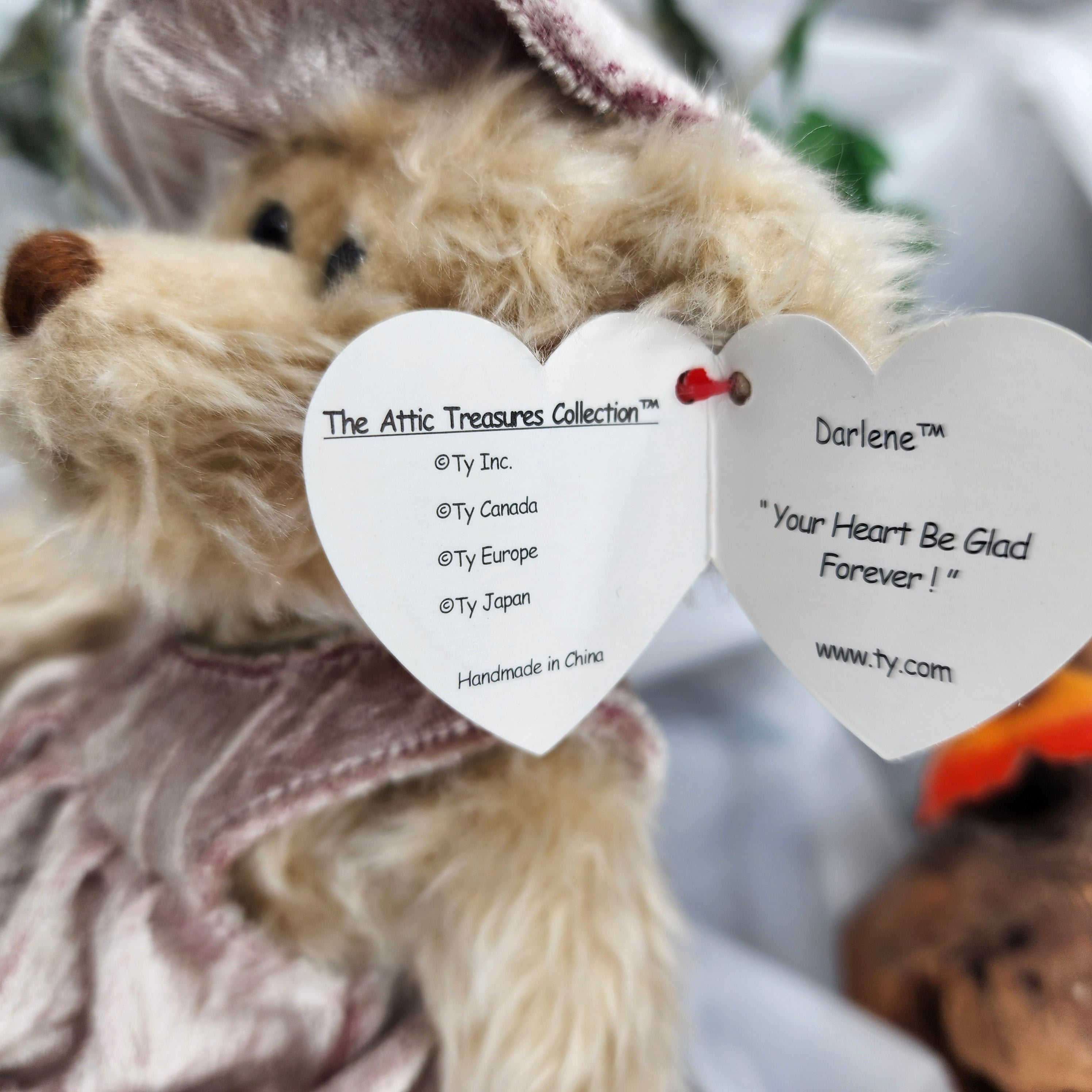 Ty Beanie Babies "Darlene the Bear"