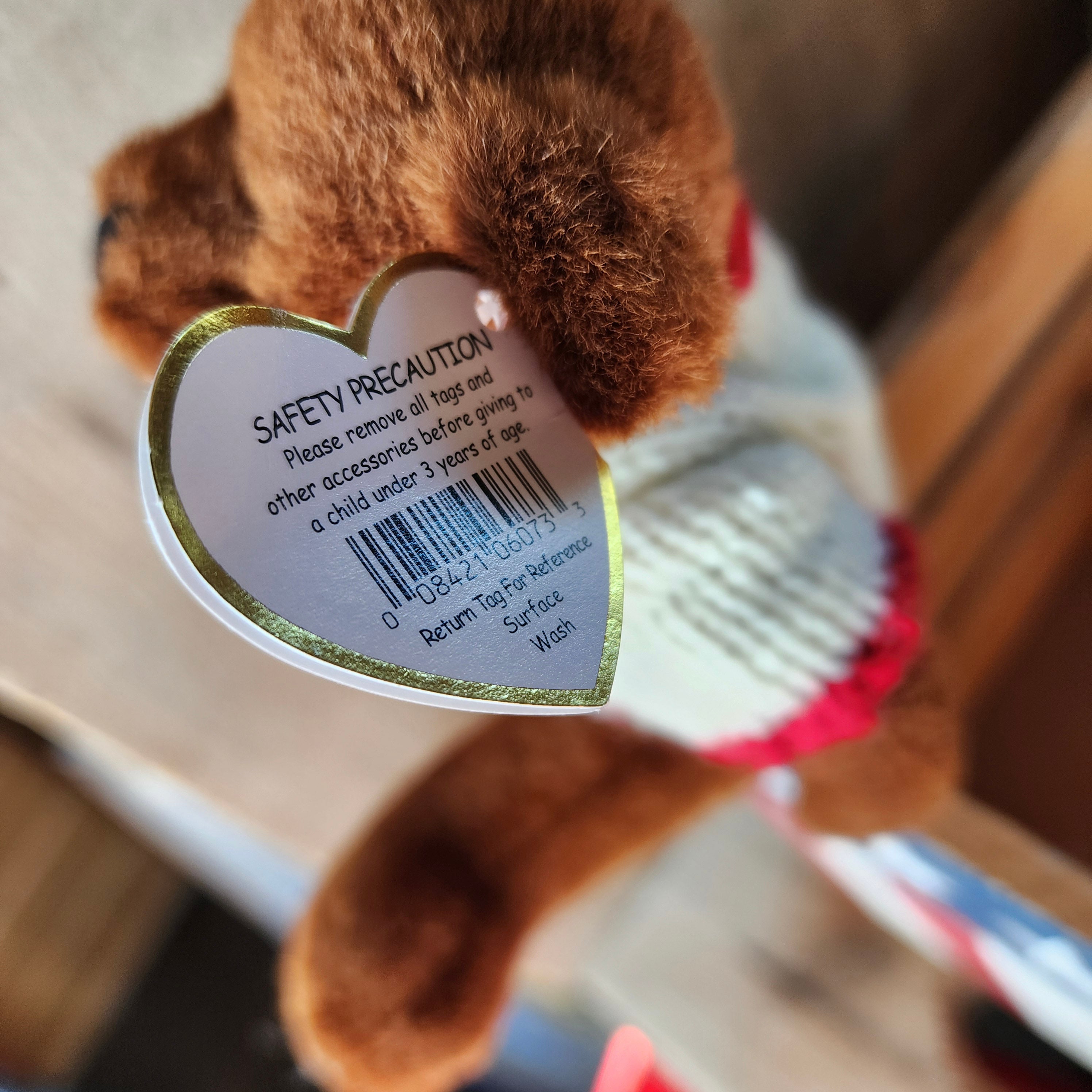 Ty Beanie Babies "Casanova the Bear"