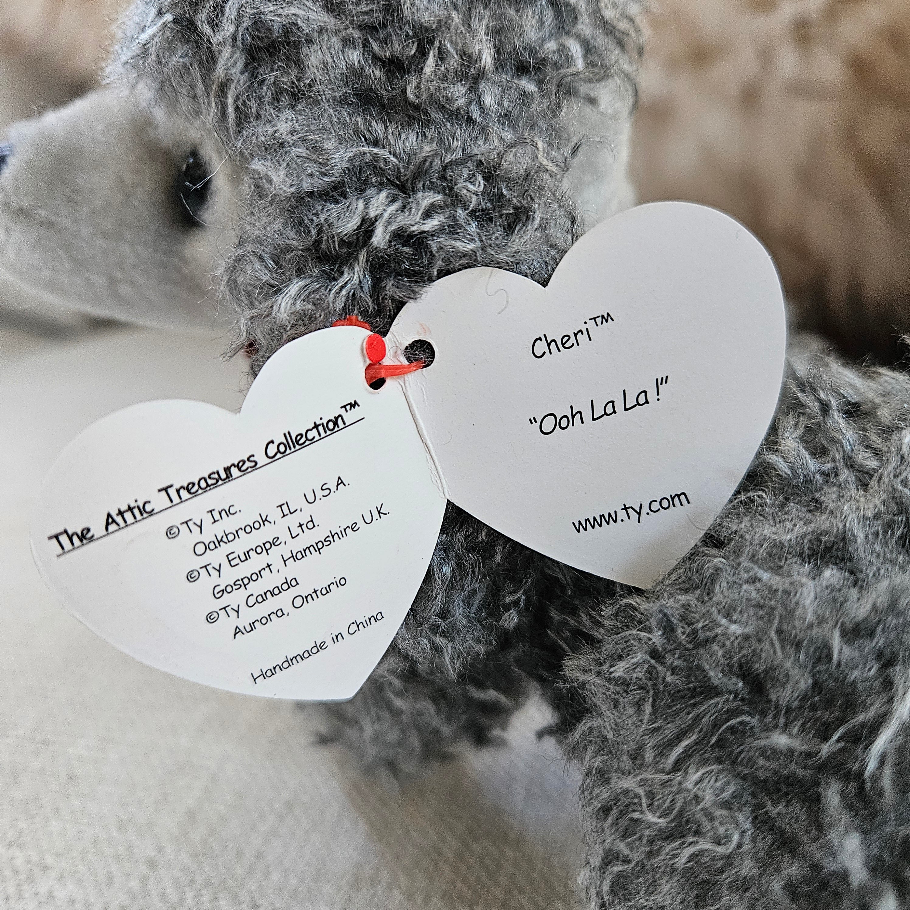 Ty Beanie Babies "Cheri the Dog"