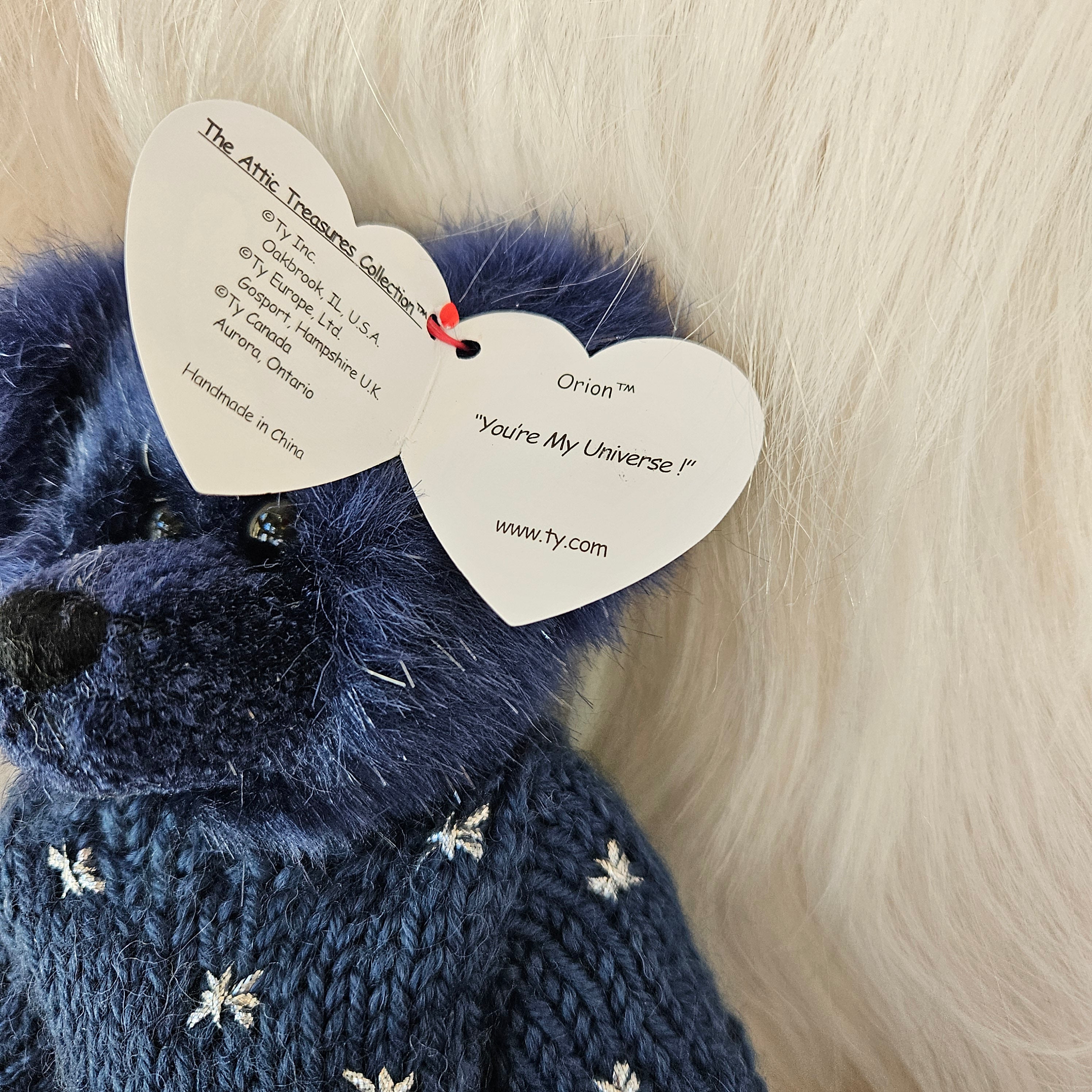 Ty Beanie Babies "Orion the Bear"