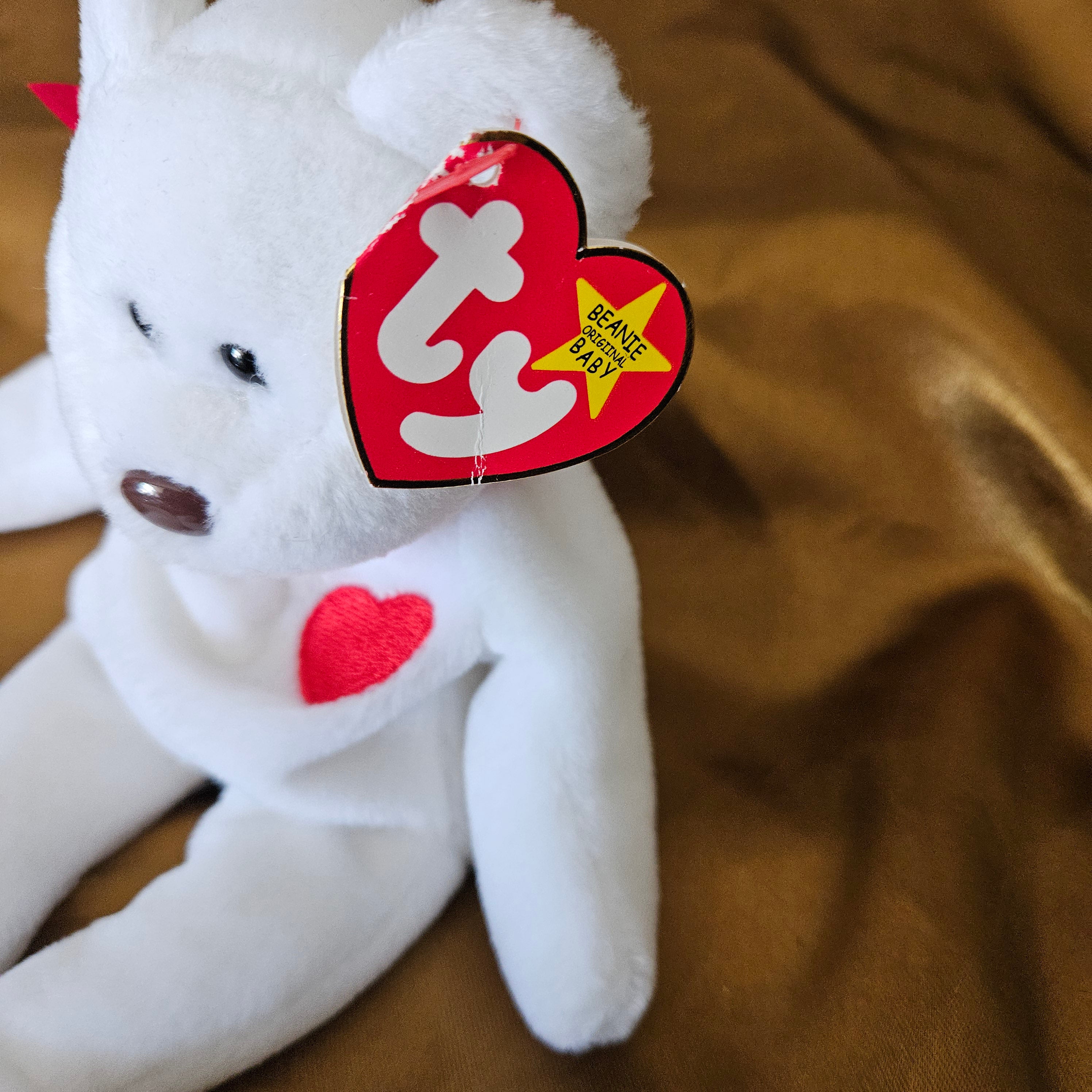 Ty Beanie Babies "Valentino the Bear"