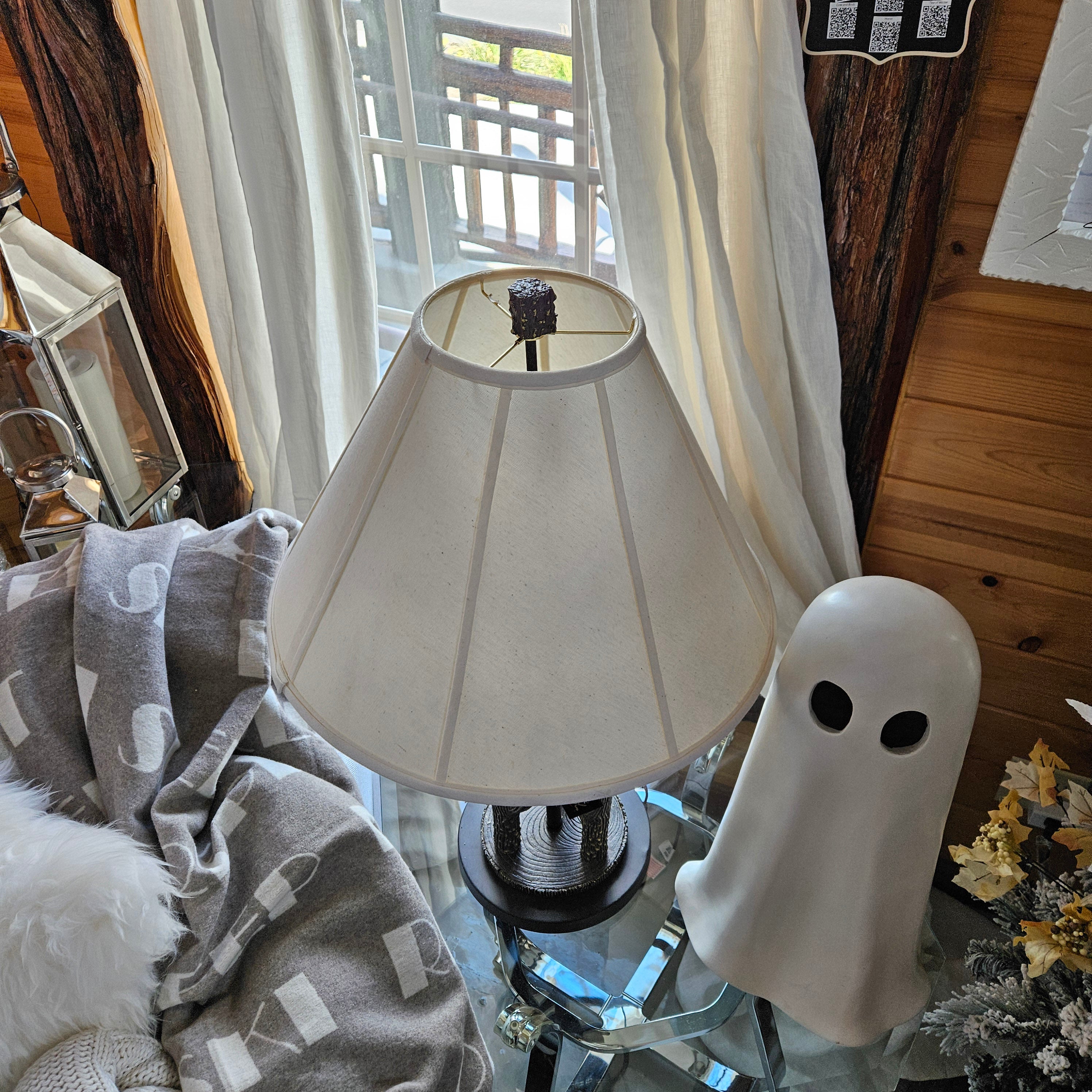 Dick Idol Faux Antler Lamp