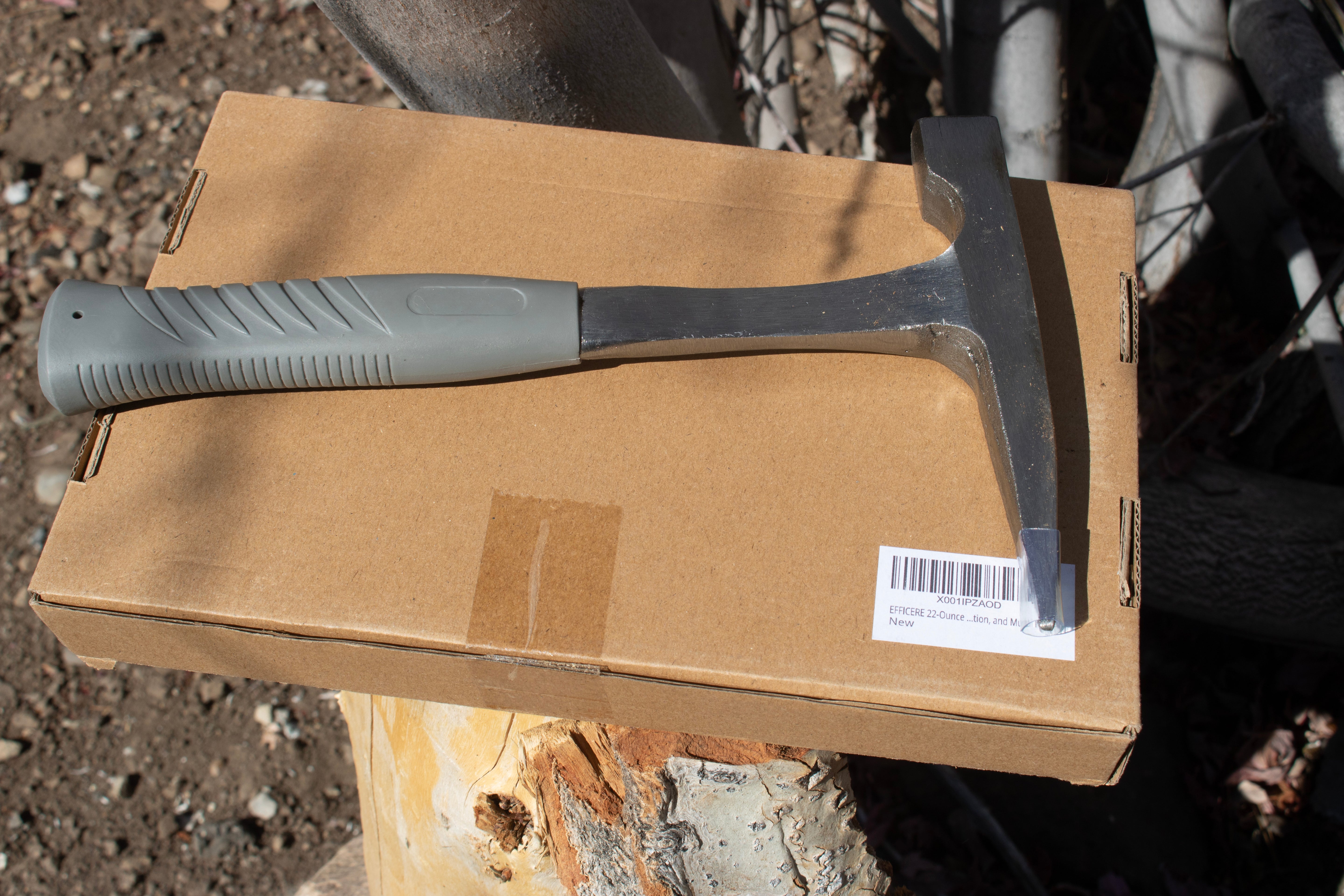 EFFICERE 22-Ounce All Steel Rock Pick Hammer