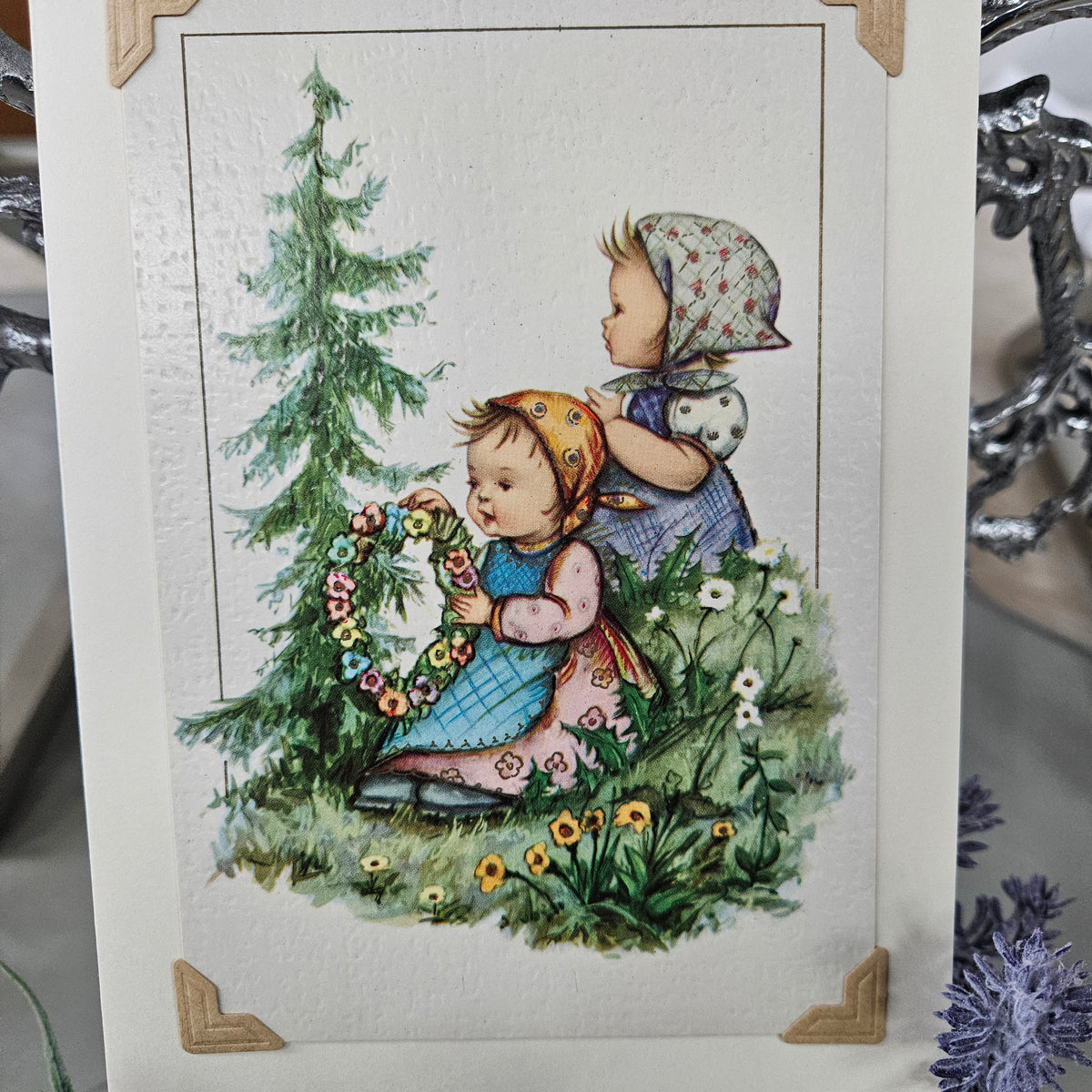 Diane Stegman Handmade Greeting Card – “Siblings Love” 5x7