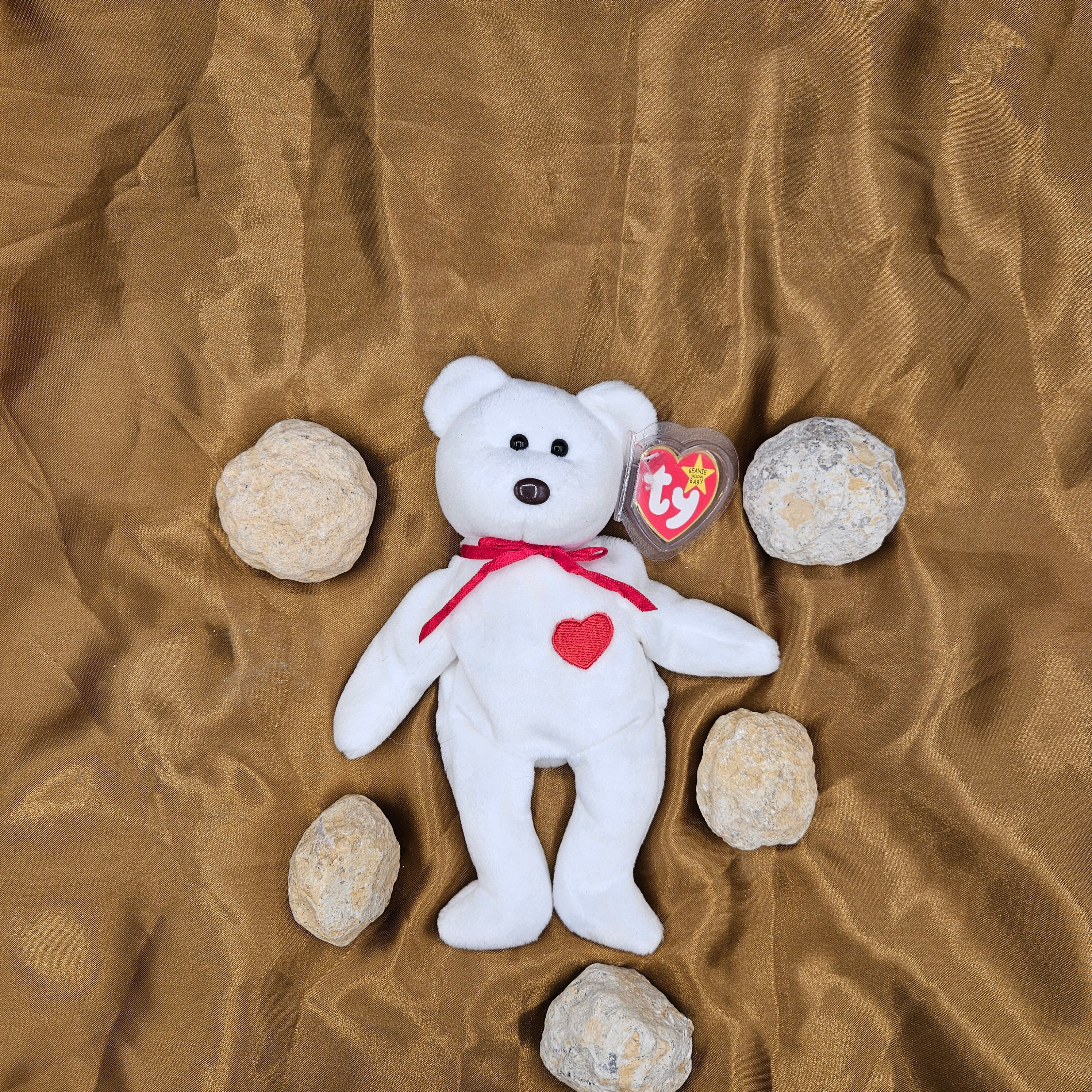 Ty Beanie Babies "Valentino the Bear"