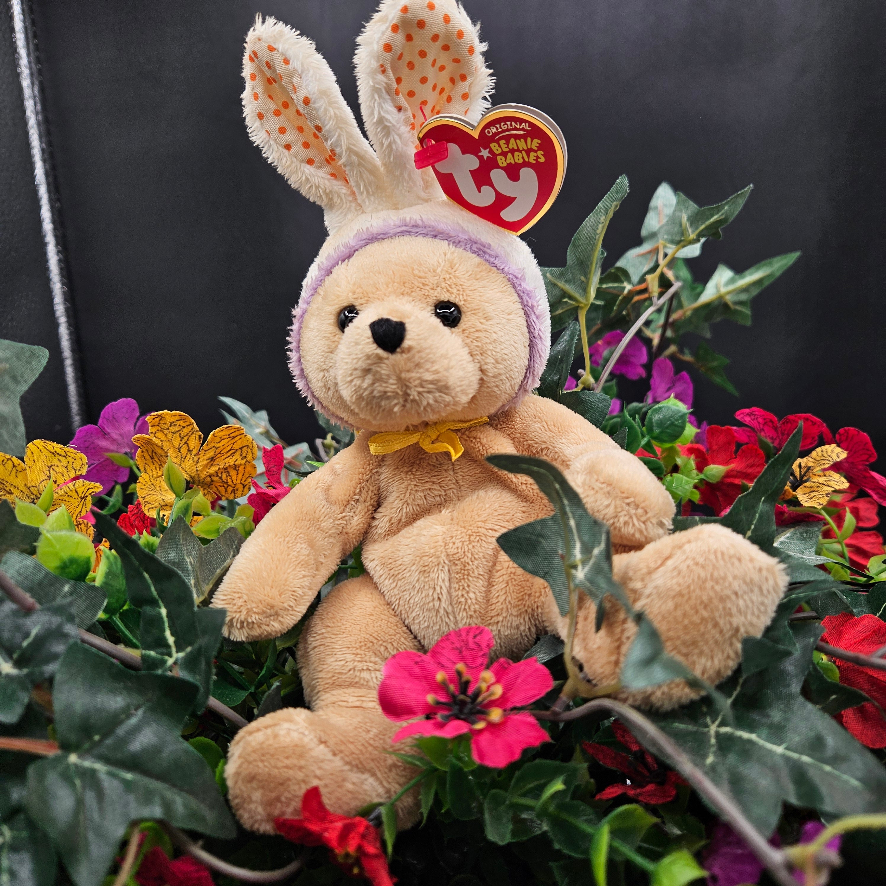 Ty Beanie Babies "Springston the Bunny Eared Bear"