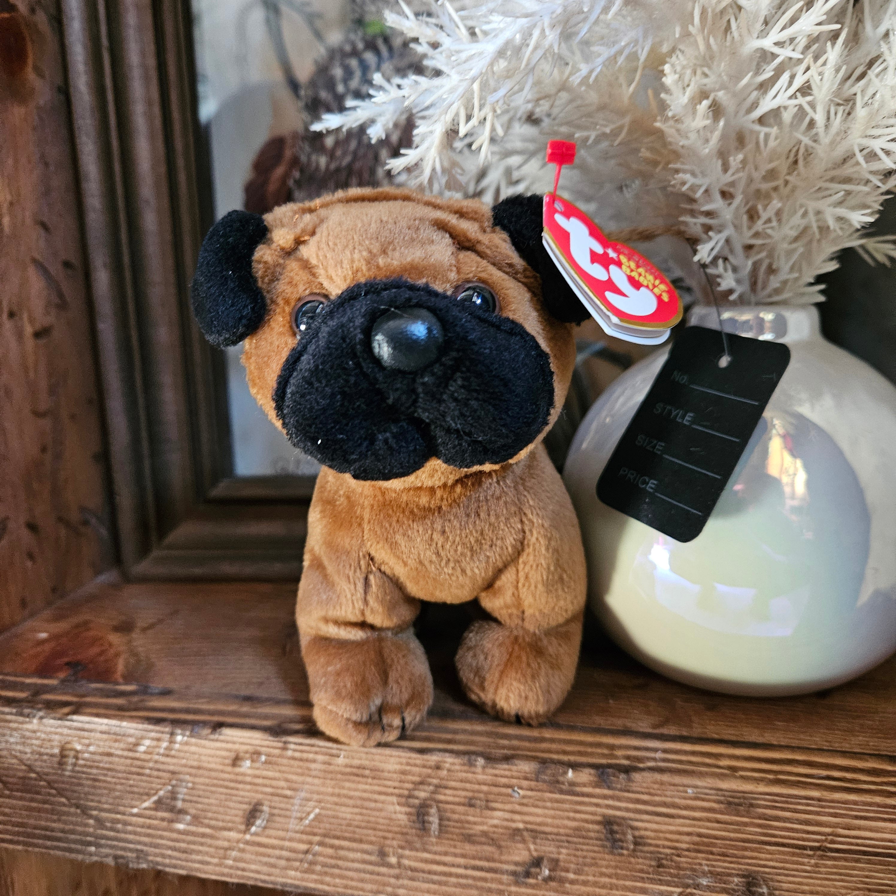 Ty Beanie Babies 'Rootbeer the Dog' plush toy