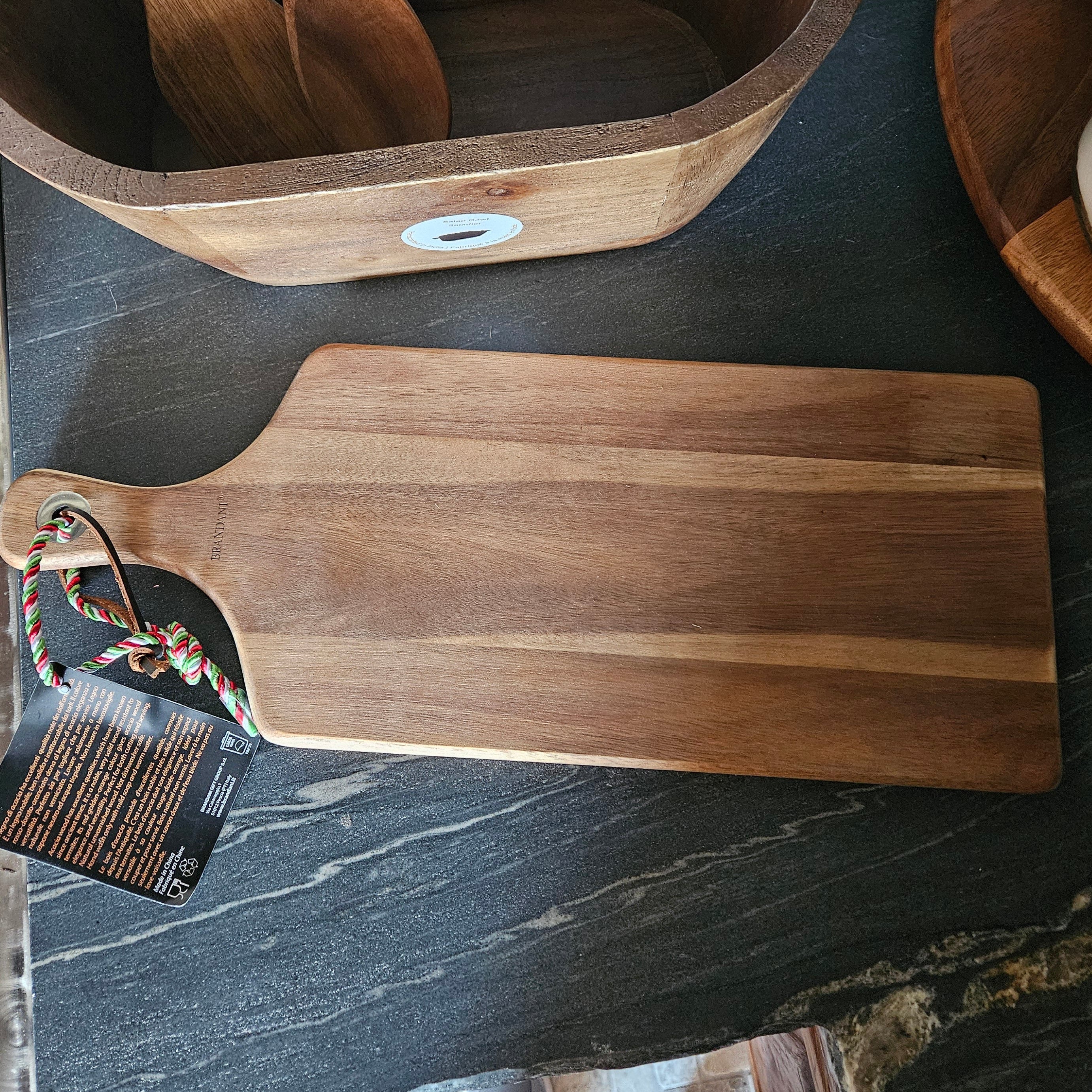 Brandani Italy Acacia Collection Wood Cutting Board