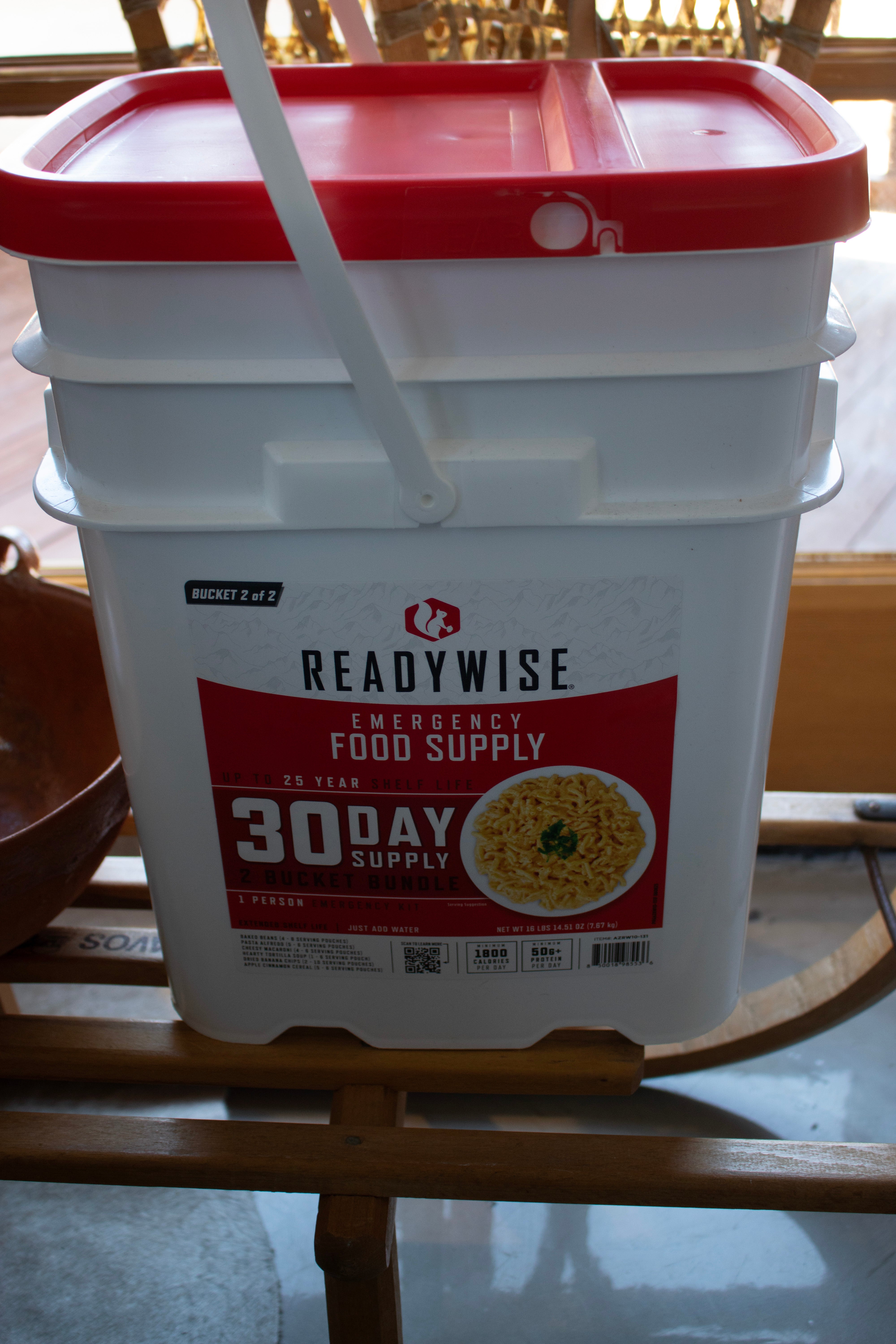 Readywise 2 Bucket Bundle Emergency Food Supply