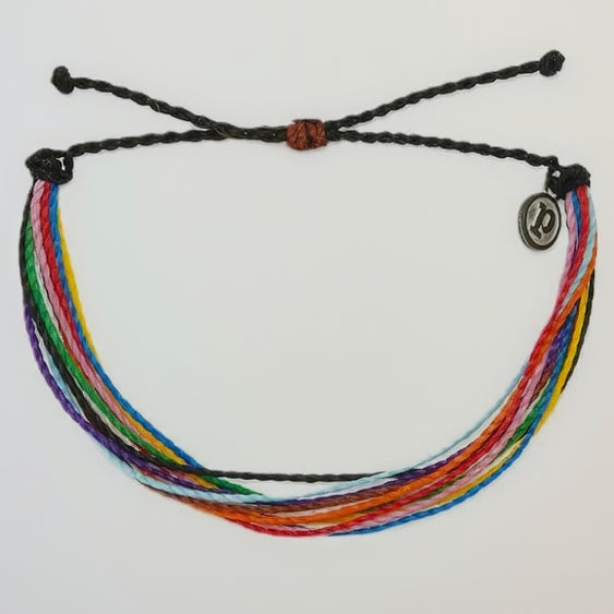 Pura Vida Progress Pride Jute Cord Bracelet