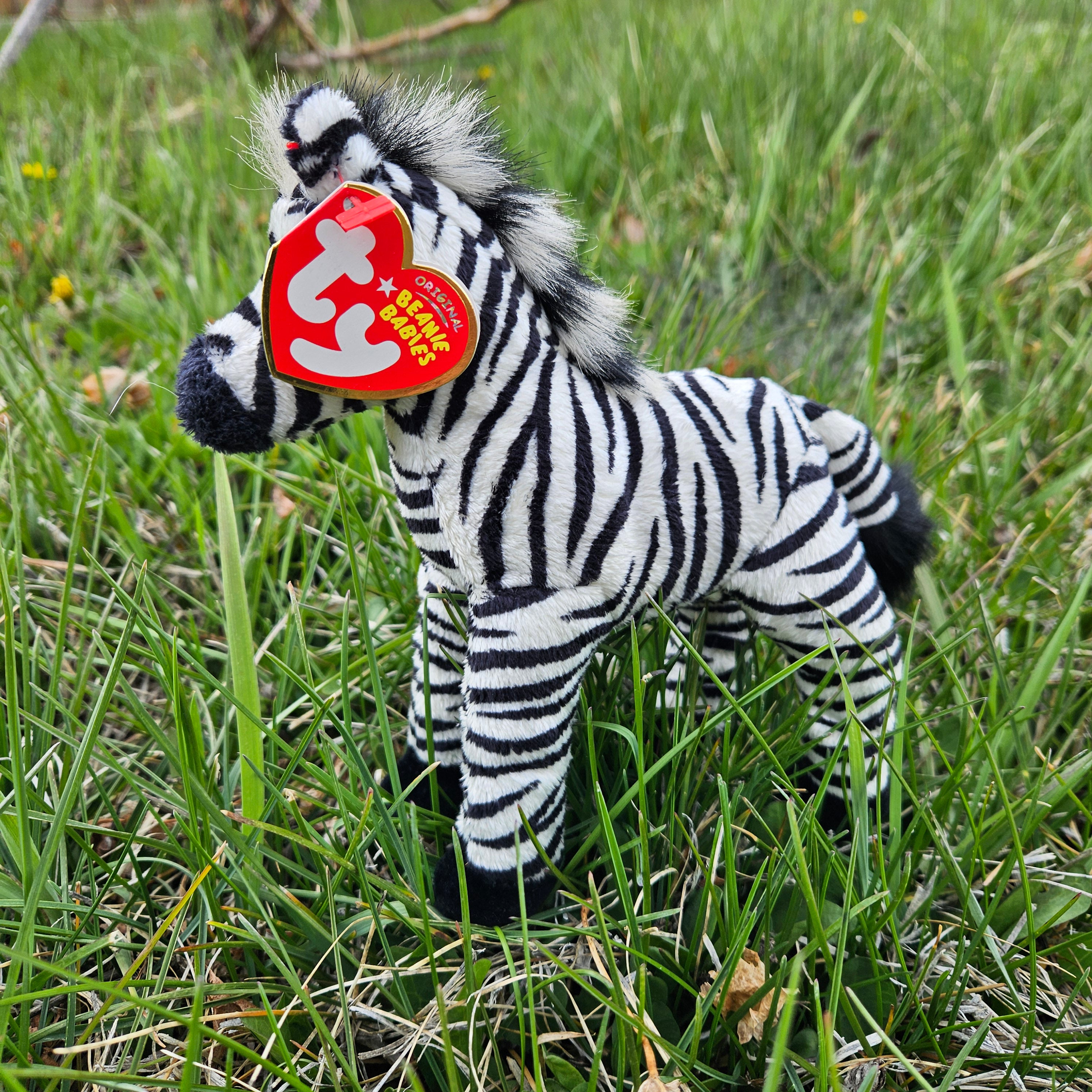 Ty Beanie Babies "Dizz the Zebra"