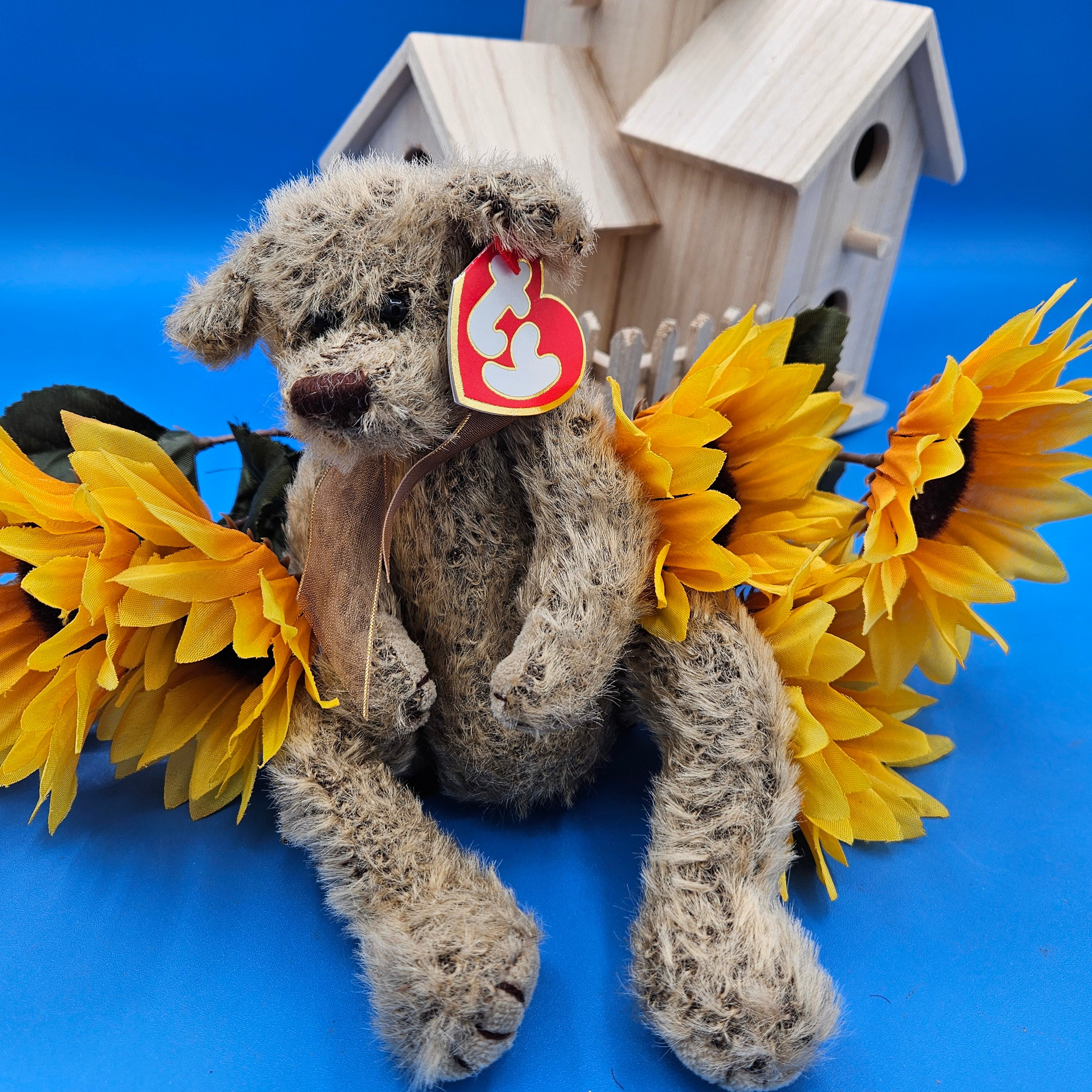 Ty Beanie Babies Birch the Bear "Growing Old Gracefully"