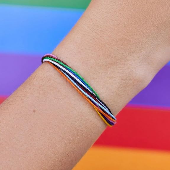 Pura Vida Progress Pride Jute Cord Bracelet
