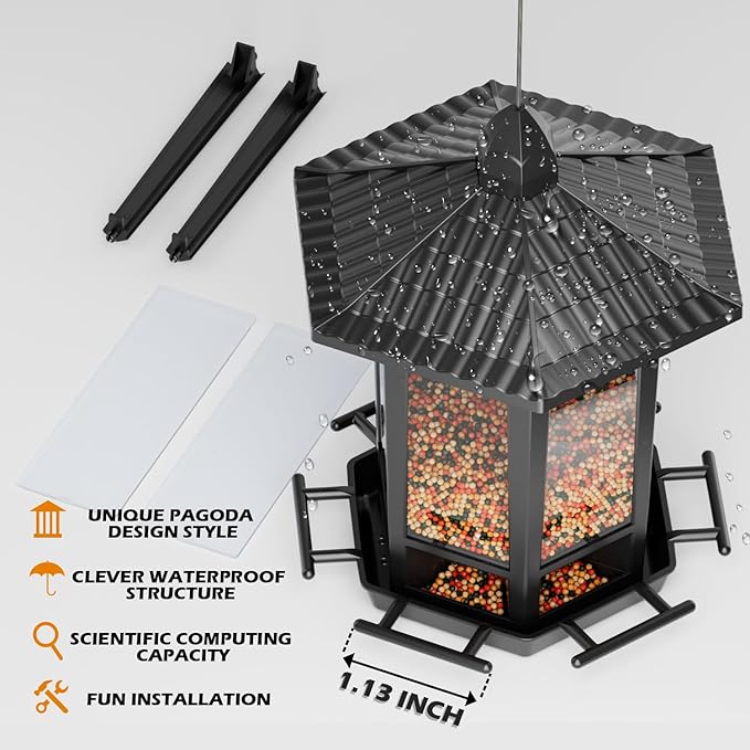 Birdream Bird Feeder for Outdoor Hanging