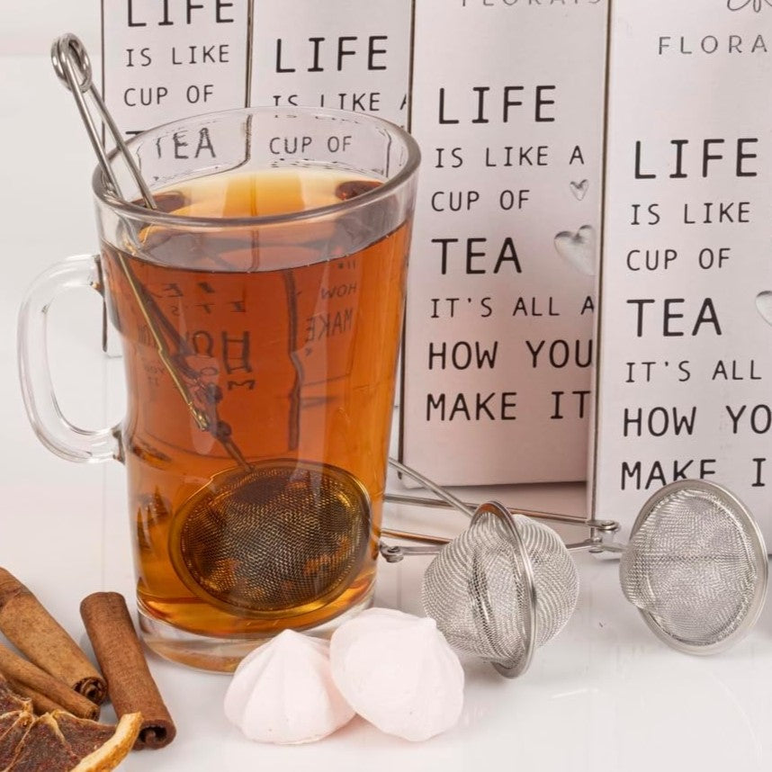 Urban Cupboard Brew loose leaf tea Stainless Steel Tea Infuser 2 Pack