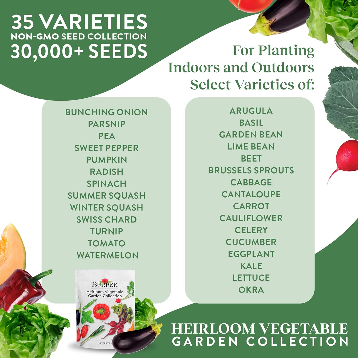 Burpee Heirloom Vegetable Garden Collection