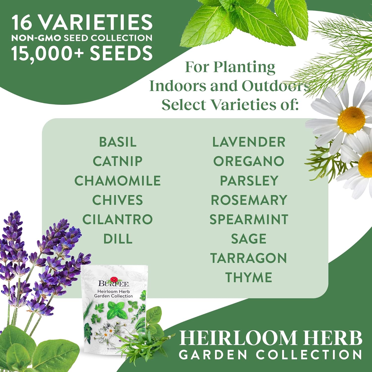 Burpee Heirloom Herb Garden Collection