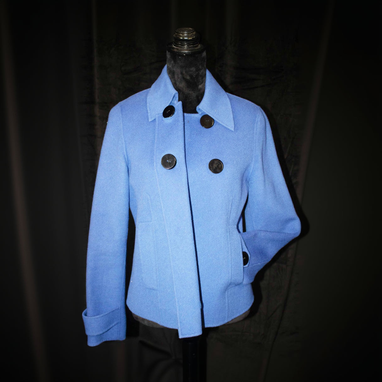 Pendleton Royal Blue Merino Wool Blazer Women's M